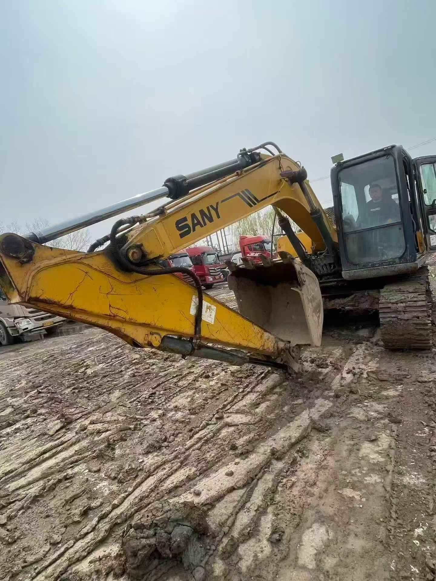 Buy Sany SY135 Used Excavator / 9