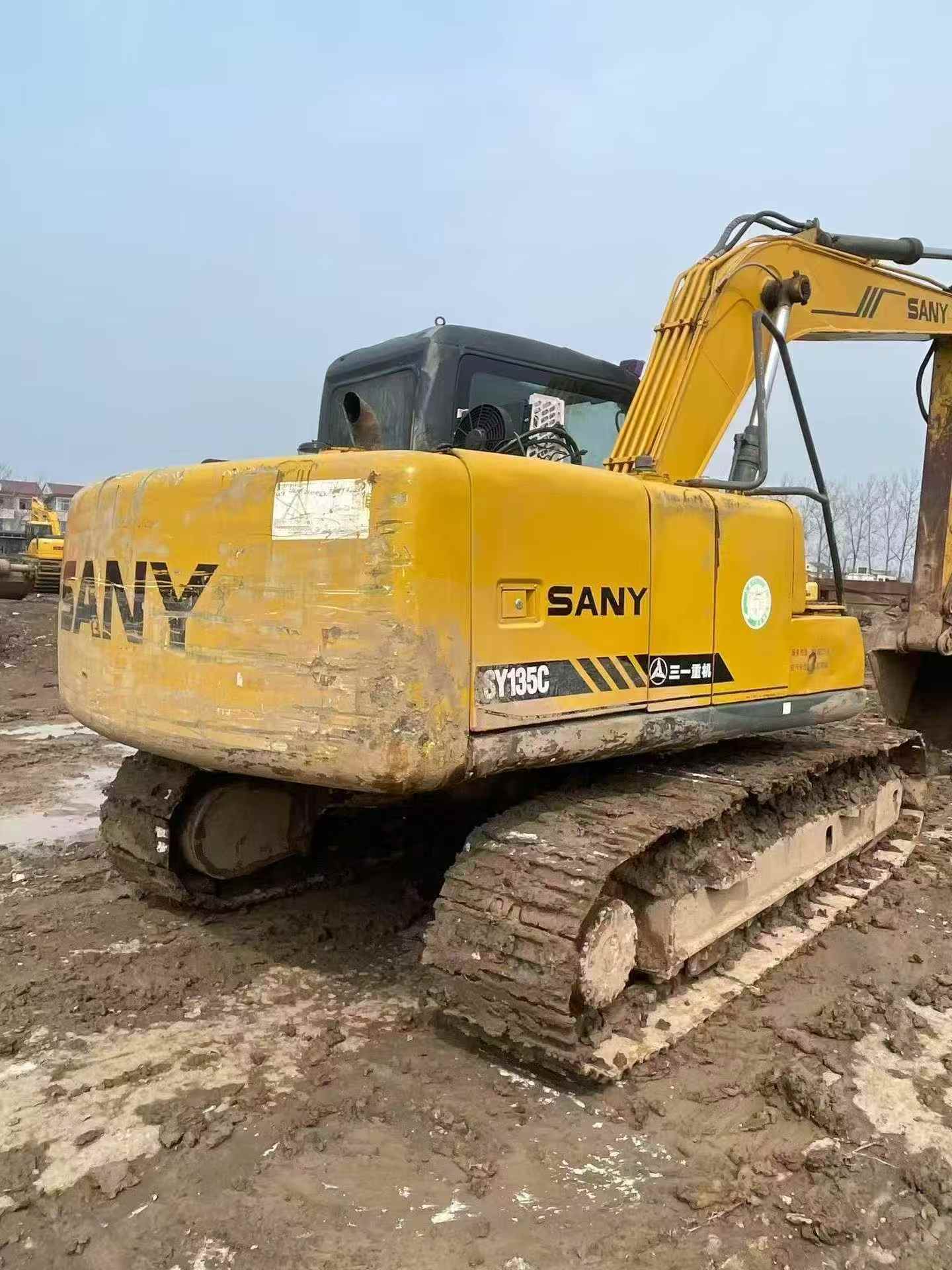 Buy Sany SY135 Used Excavator / 5