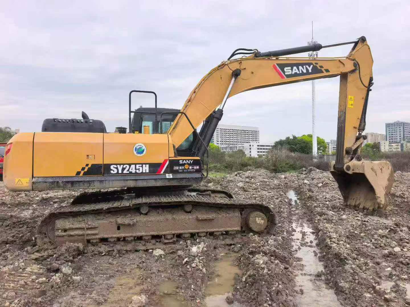 Buy Sany SY245H Used Excavator / 9
