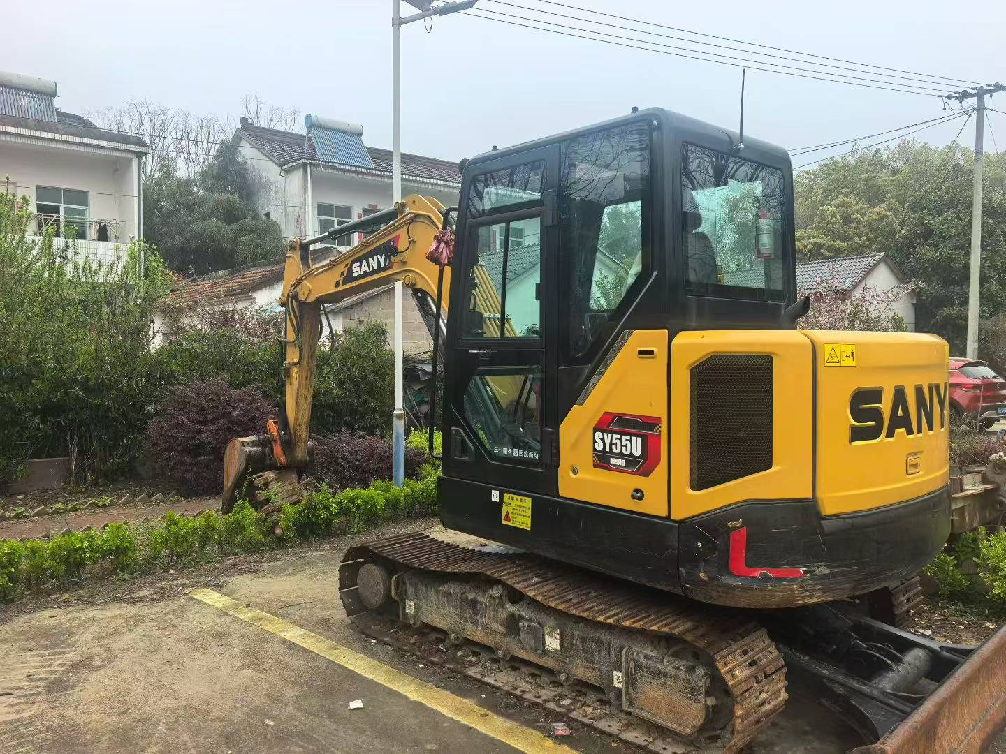 Buy Sany SY55 Used Excavator / 6