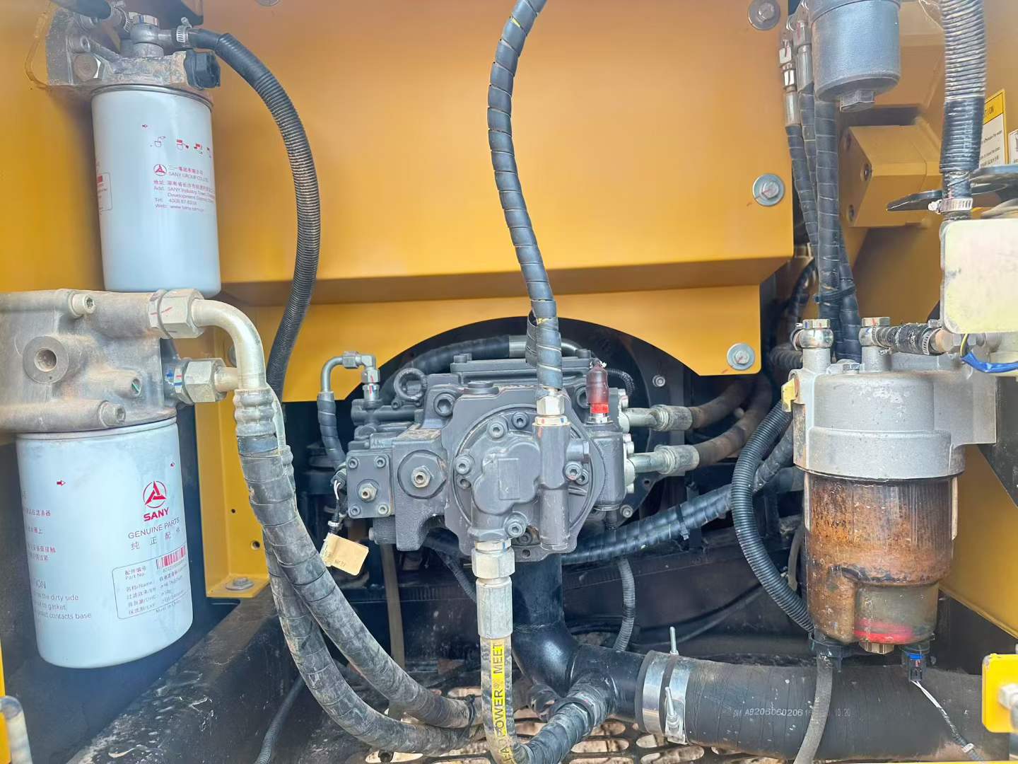 Buy Sany SY135C Used Excavator / 7