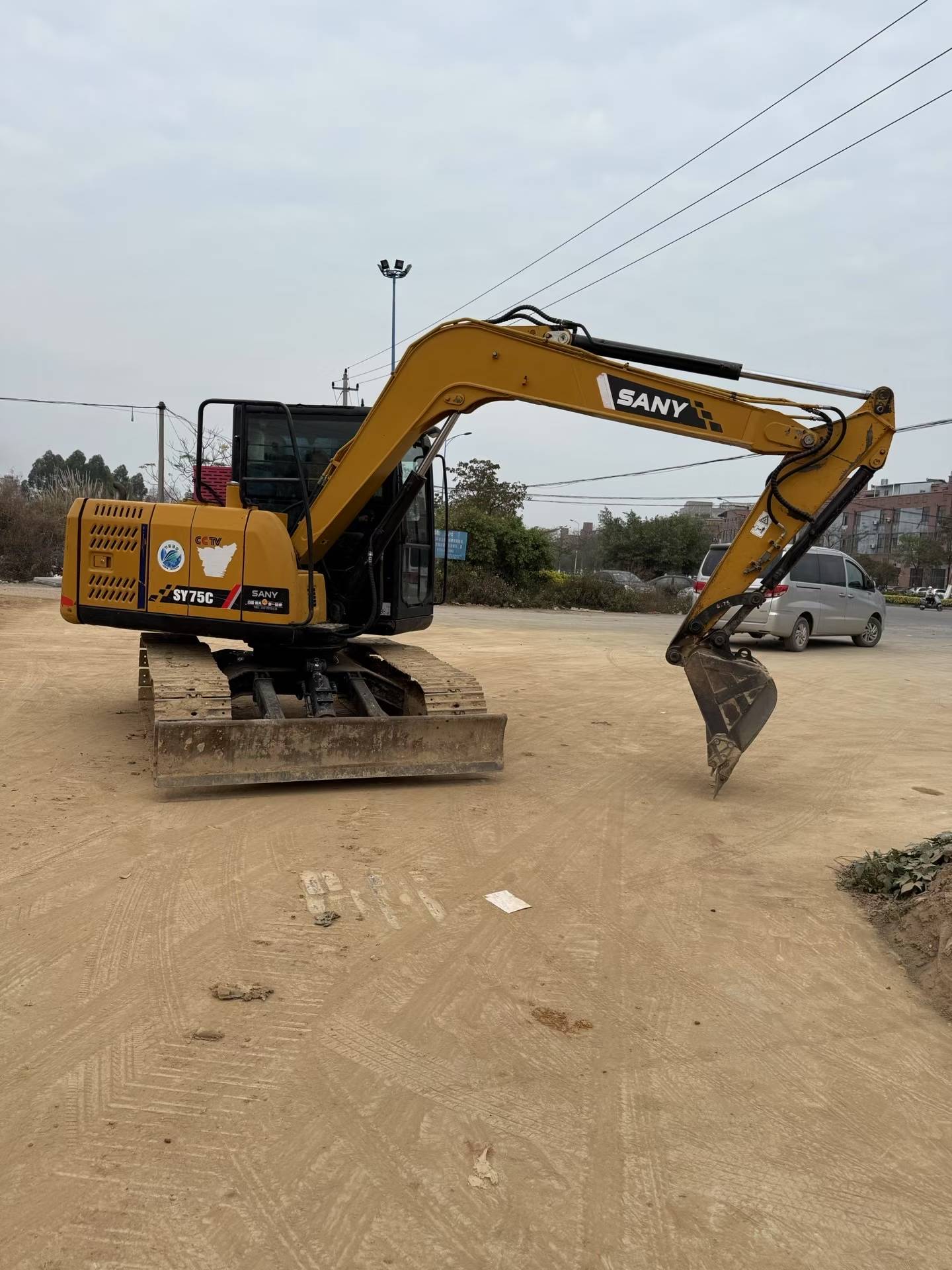 Buy Sany SY75C-8 Used Excavator / 5