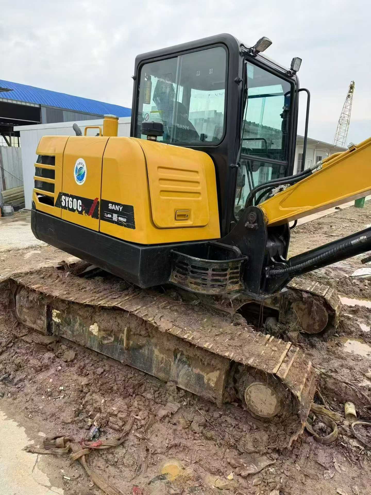 Buy Sany SY55 Used Excavator / 3