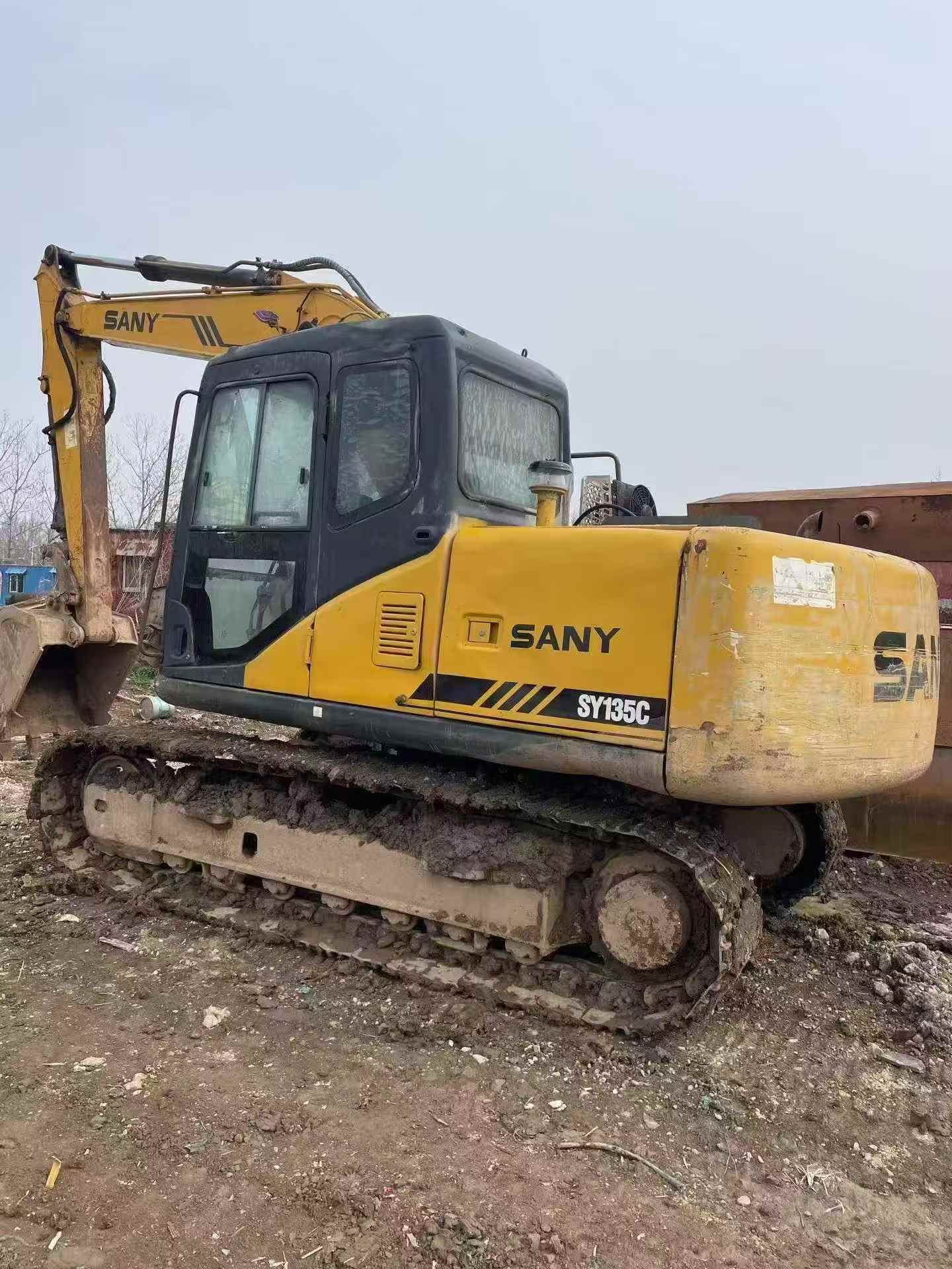 Buy Sany SY135 Used Excavator / 4