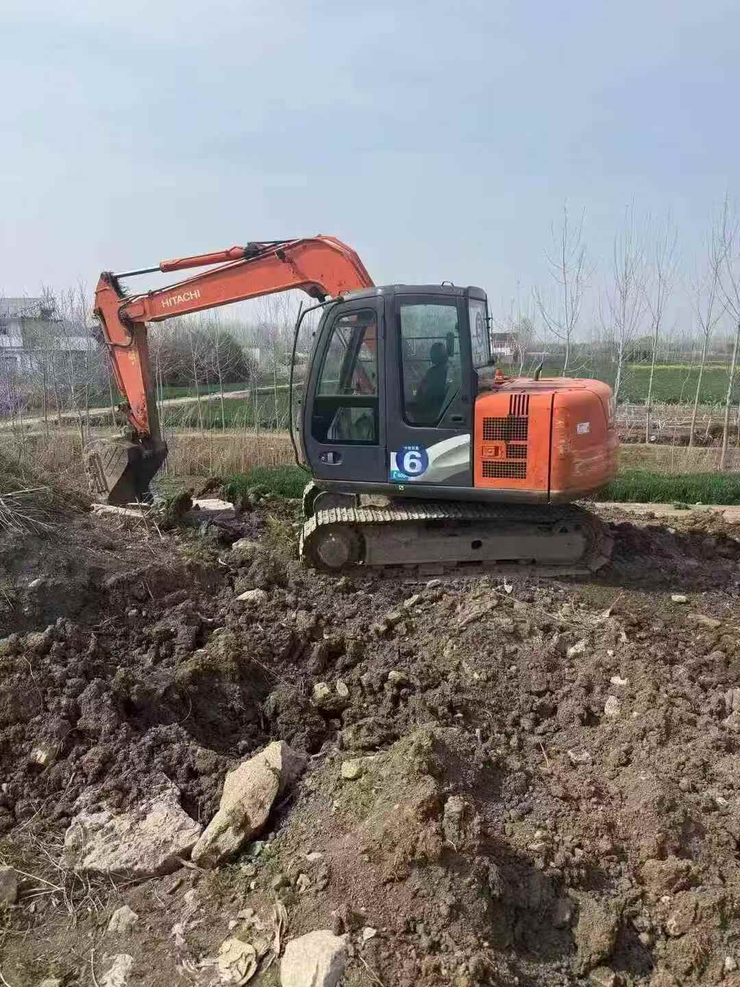 Comprar Hitachi ZX70-5A Usado Escavadeira Comprar Hitachi ZX70-5A Usado Escavadeira