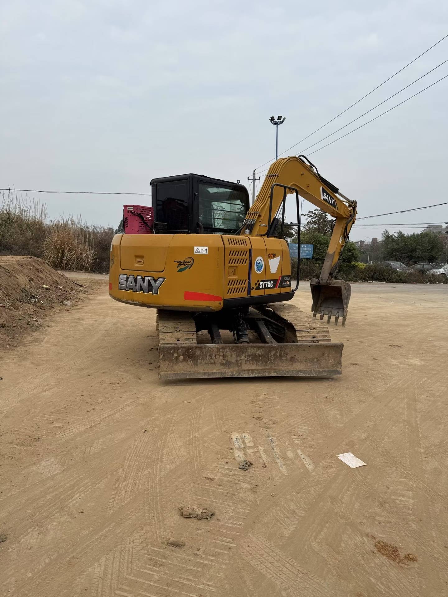 Buy Sany SY75C-8 Used Excavator / 4