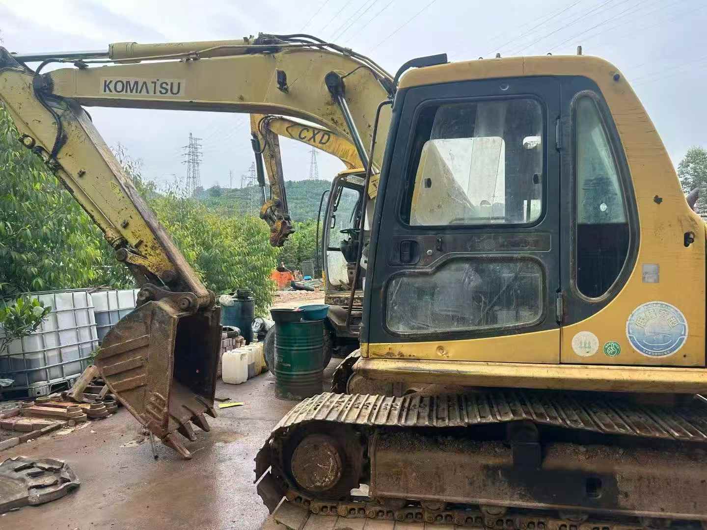 Buy Komatsu PC100-6 Used Excavator / 2