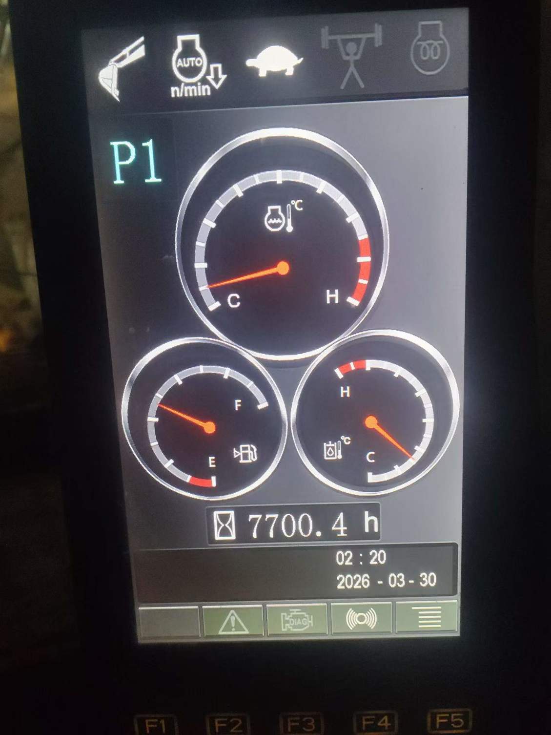 Buy XCMG XE245D Used Excavator / 6