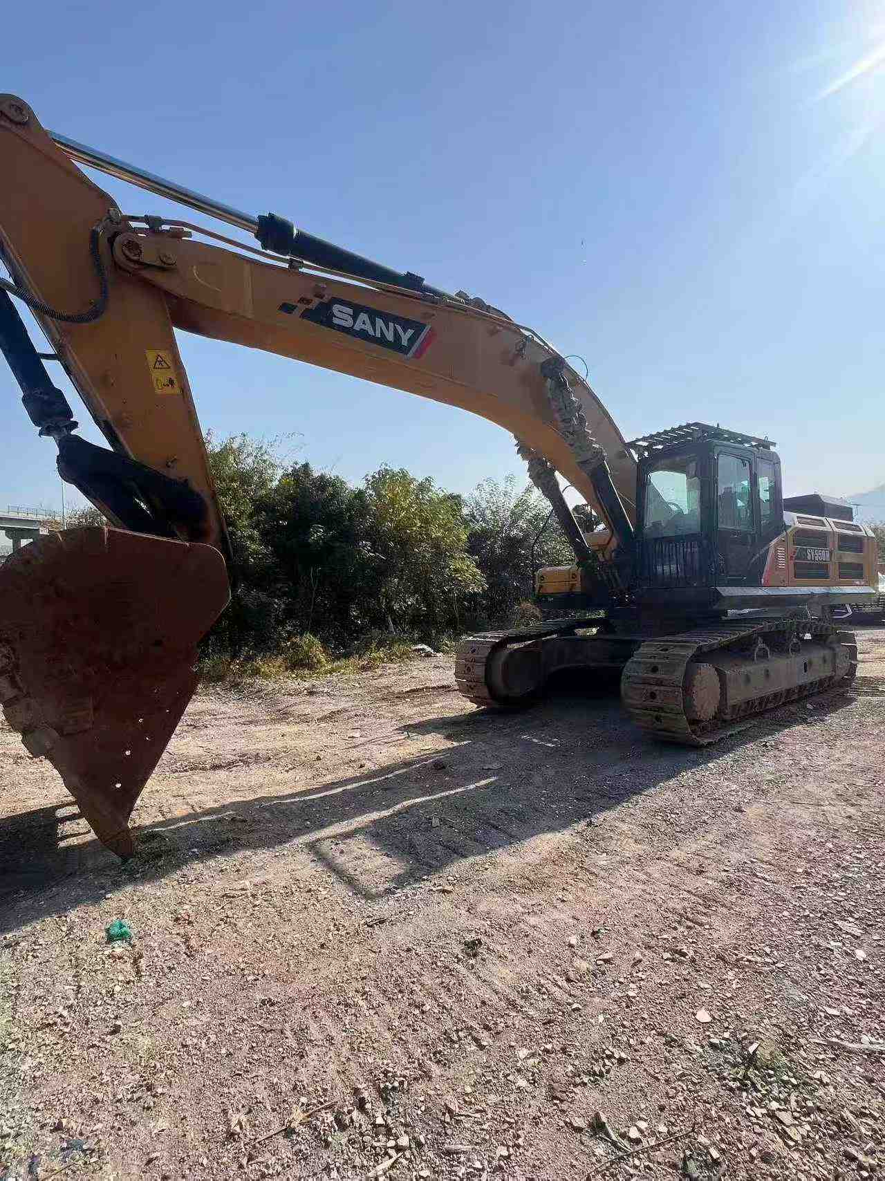 Buy Sany SY550H Used Excavator / 5