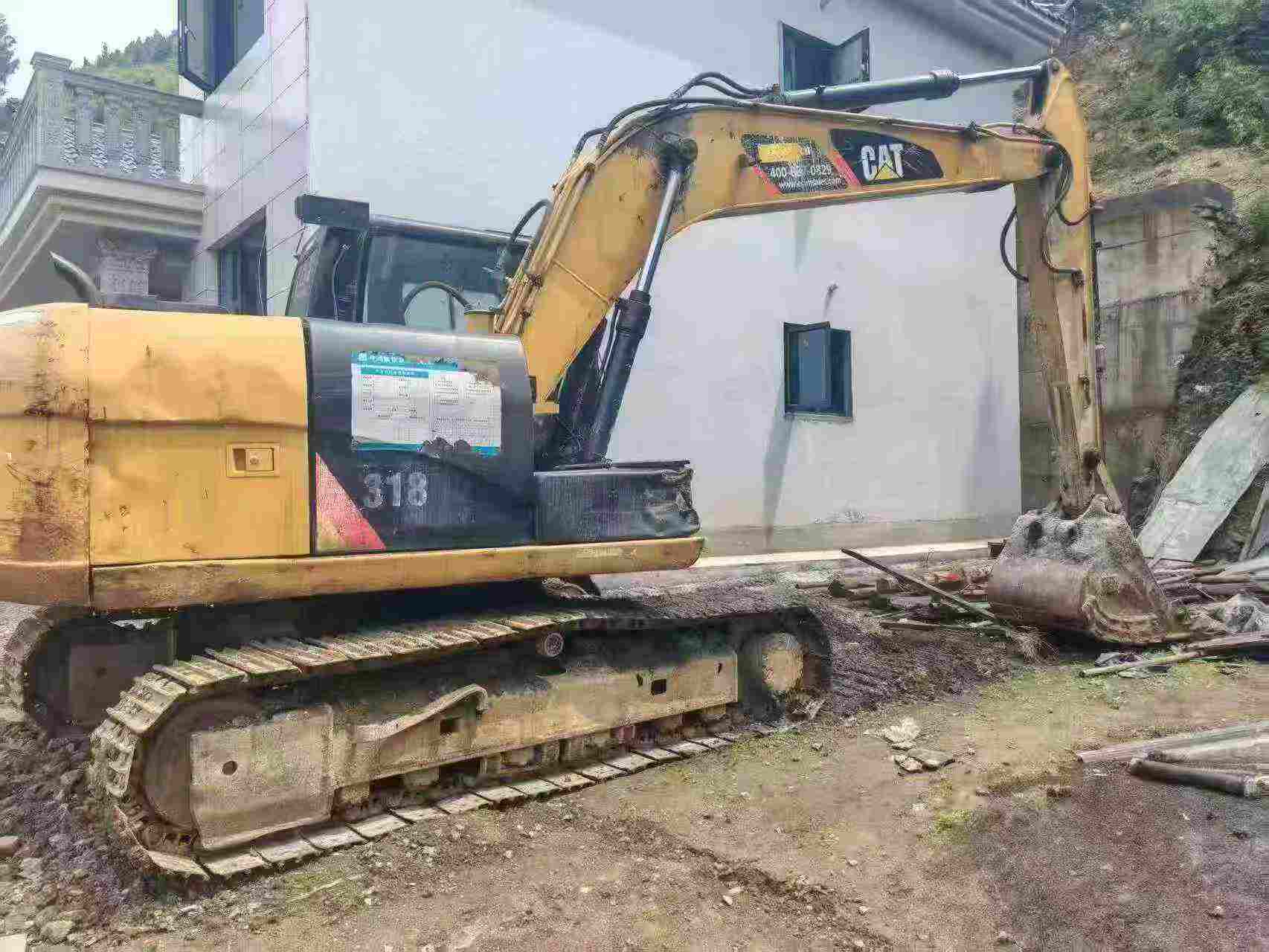 Buy Caterpillar 313D Used Excavator / 8