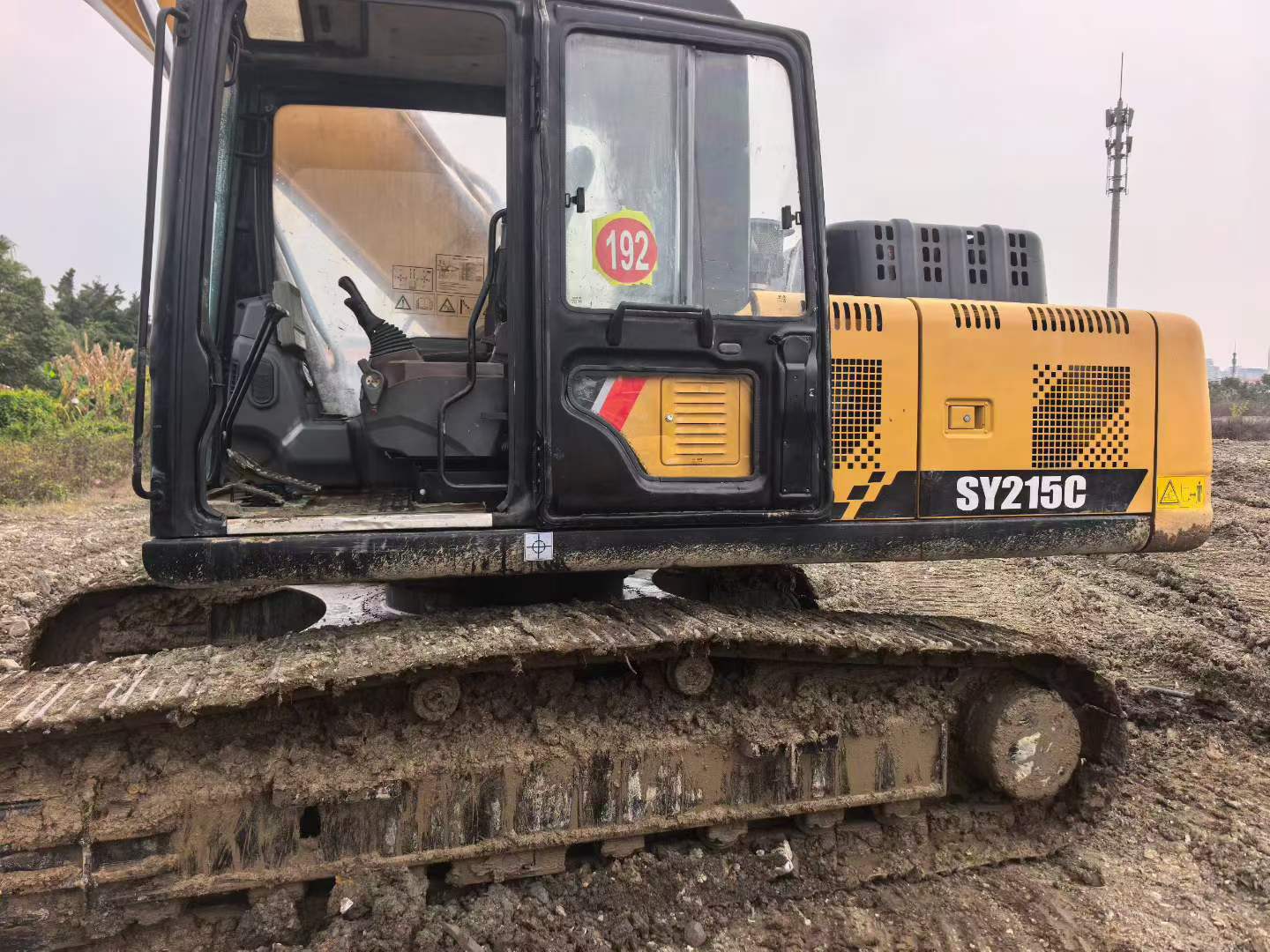 Buy Sany SY215C Used Excavator / 7