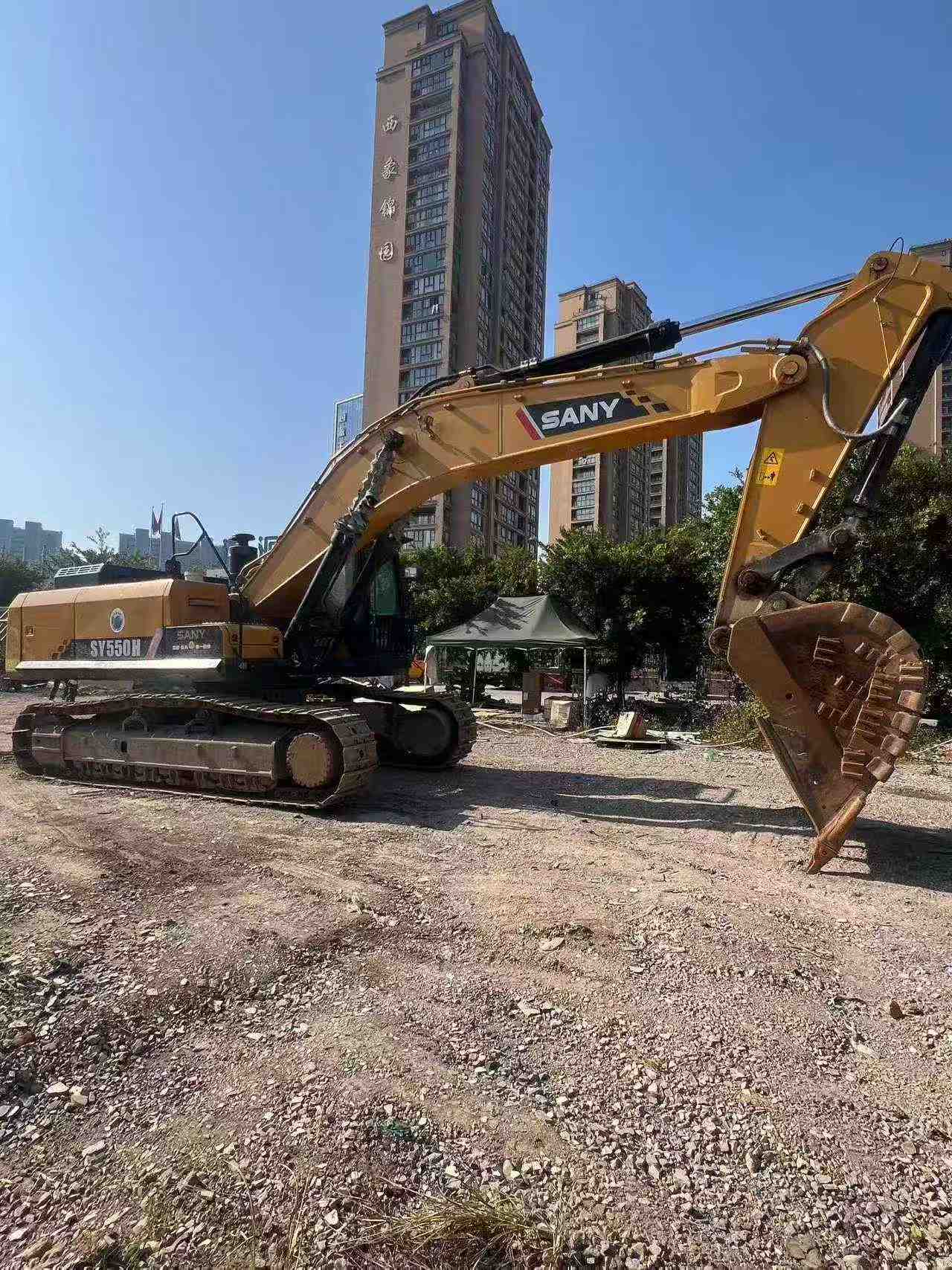 Buy Sany SY550H Used Excavator / 4