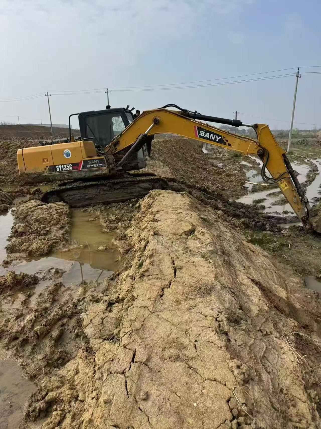 Buy Sany SY135 Used Excavator / 2