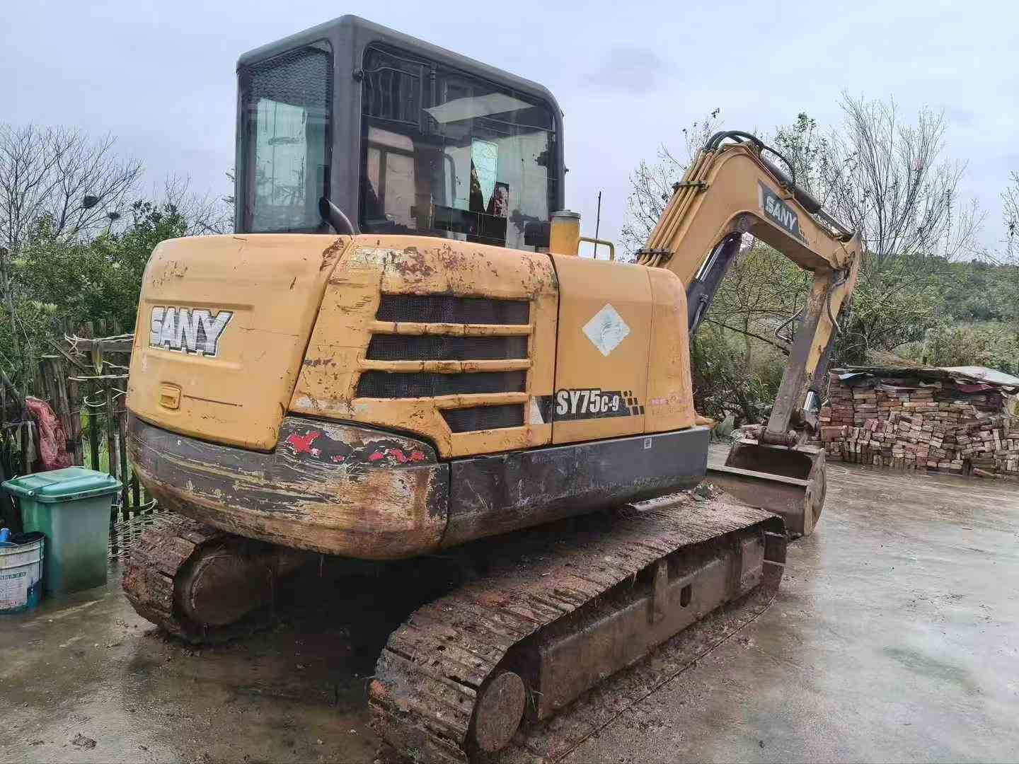 Buy Sany SY60 Used Excavator / 2