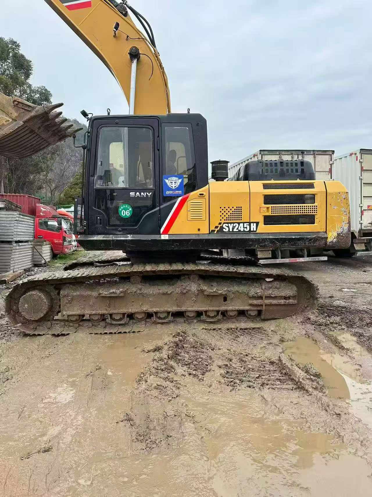 Buy Sany SY245H Used Excavator / 7
