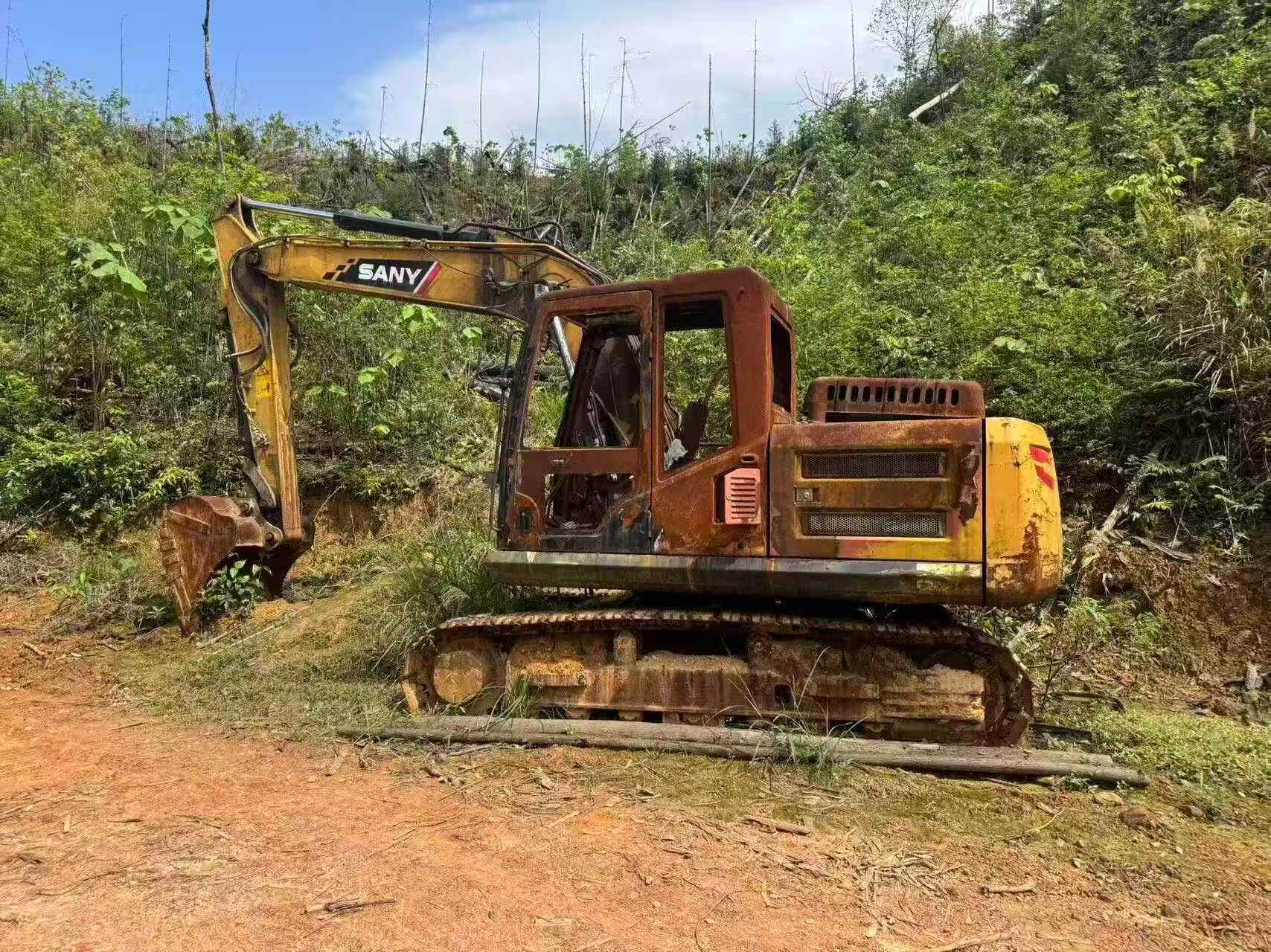 Buy Sany SY155C Used Excavator / 2