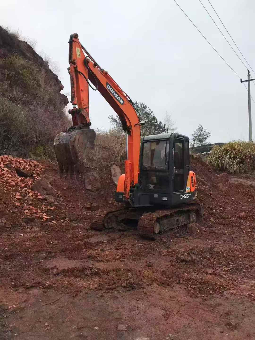 Buy Doosan DX88-9C Used Excavator / 4