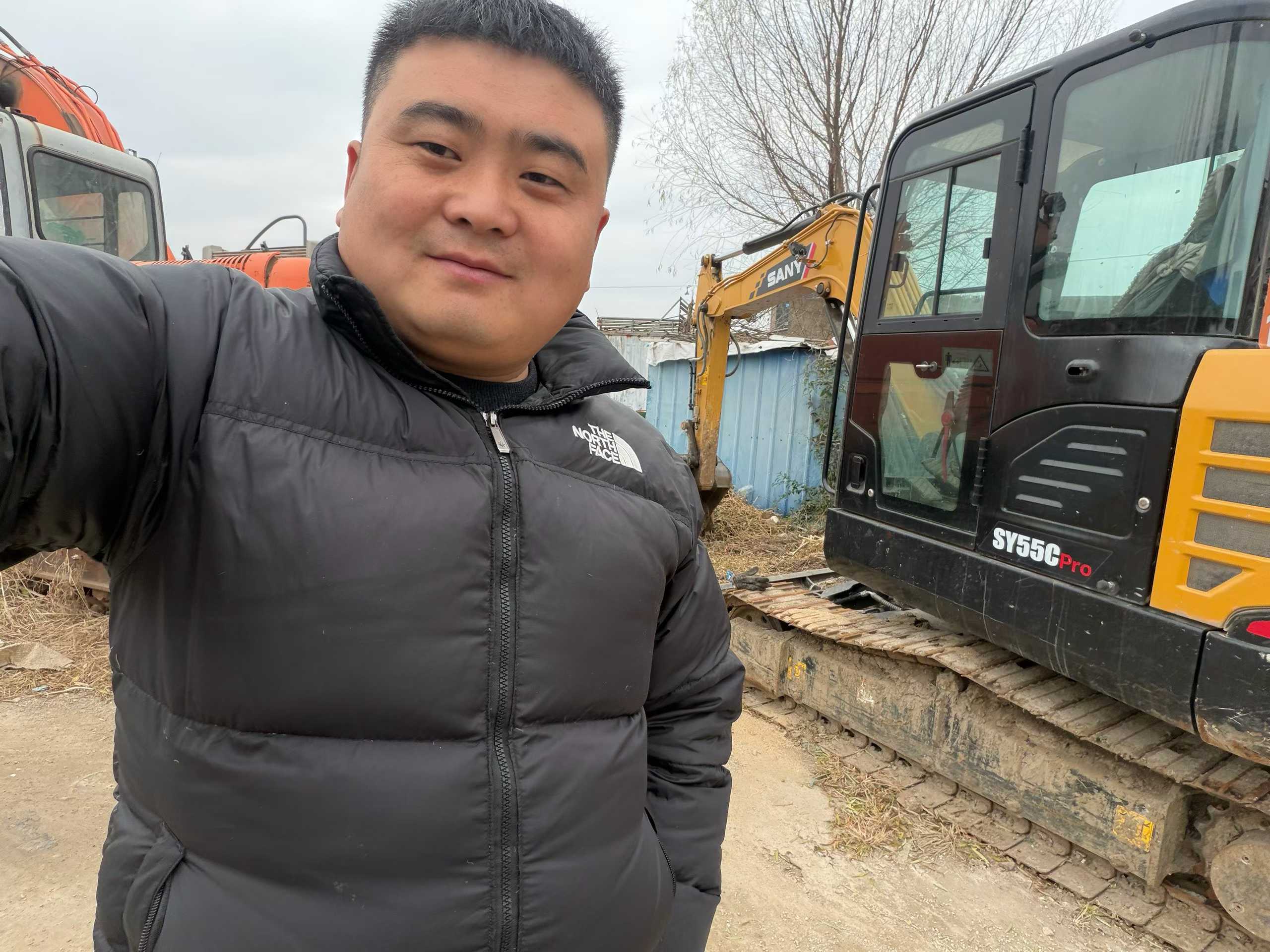 Buy Sany SY55 Used Excavator / 3