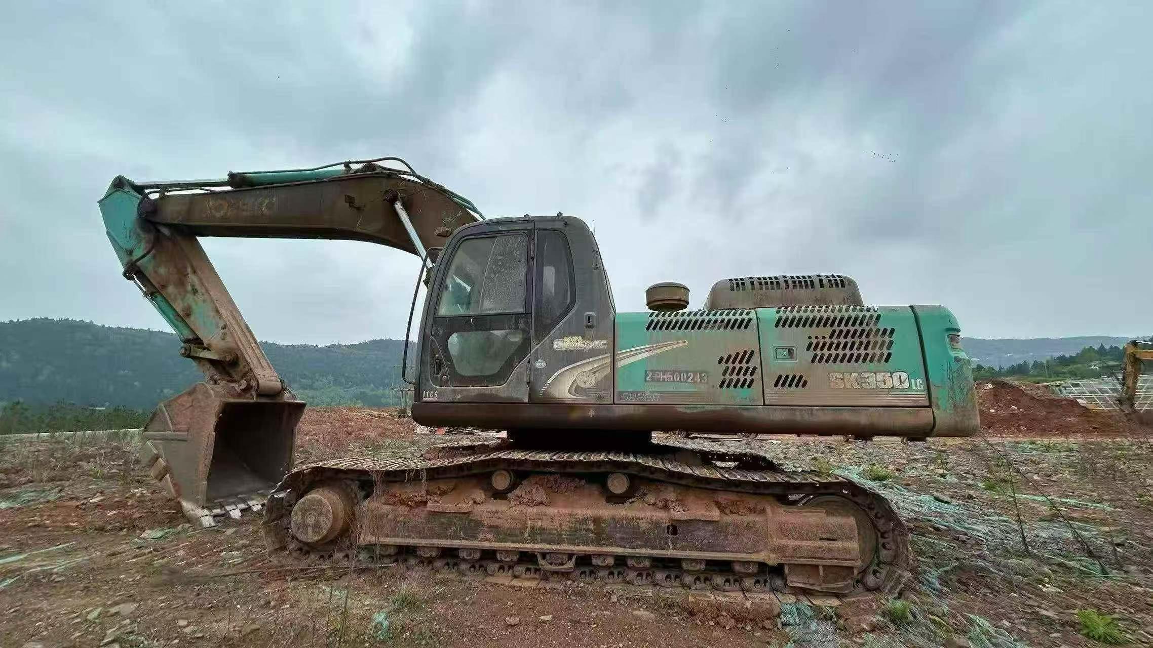 Buy Kobelco SK350-8 Used Excavator / 5