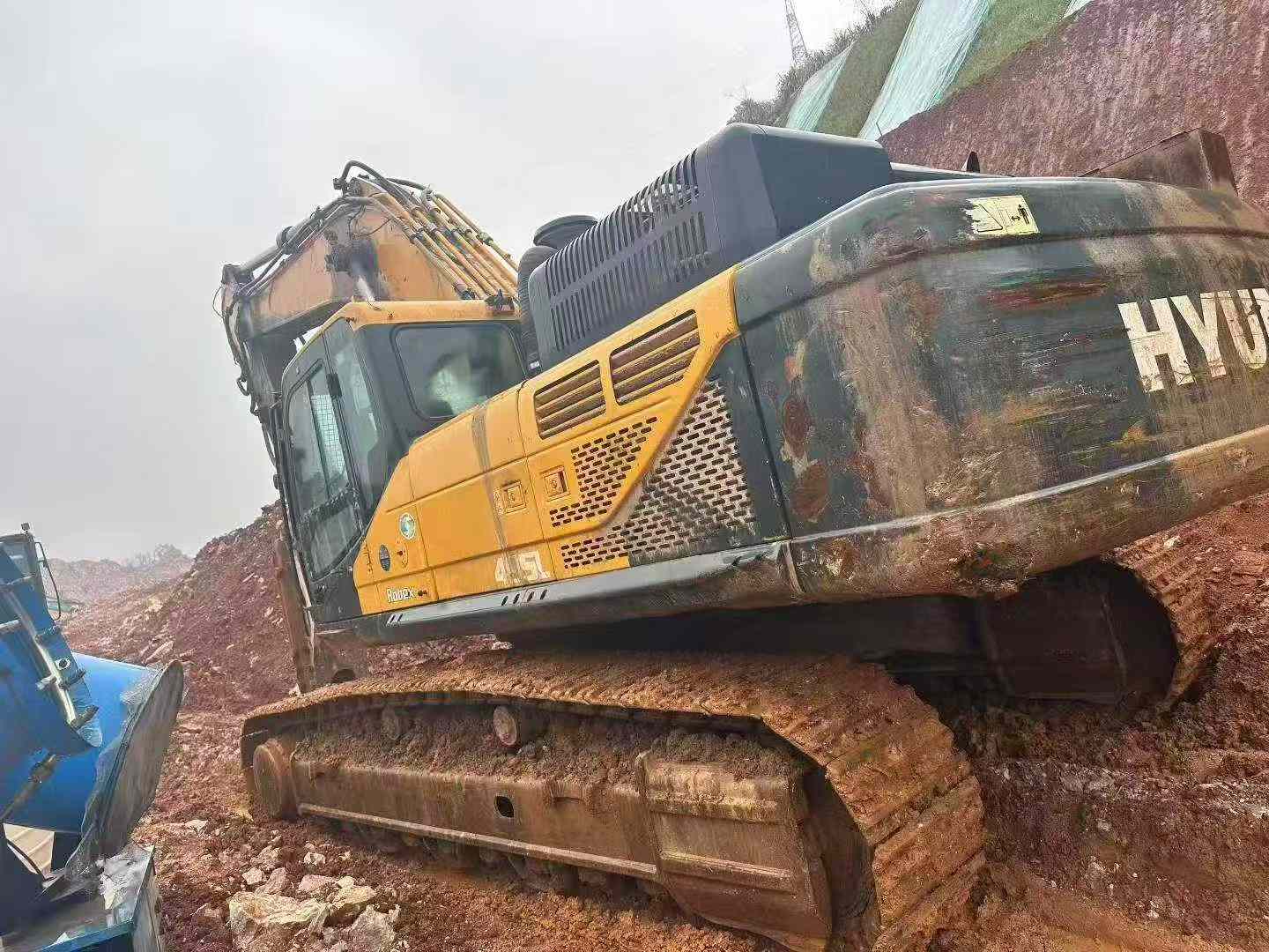 Buy Hyundai R485LVS Used Excavator / 6