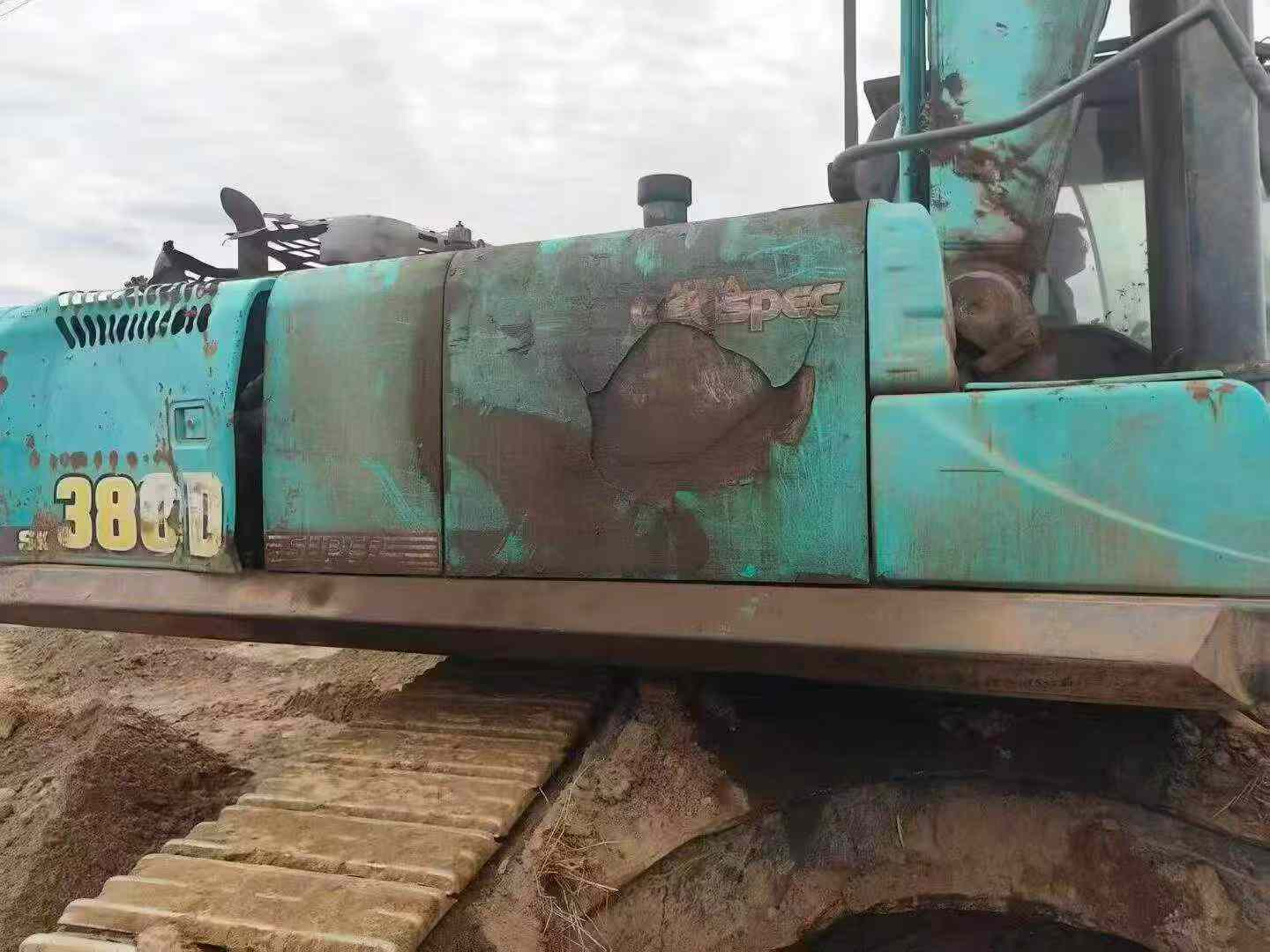 Buy Kobelco SK380D Used Excavator / 4