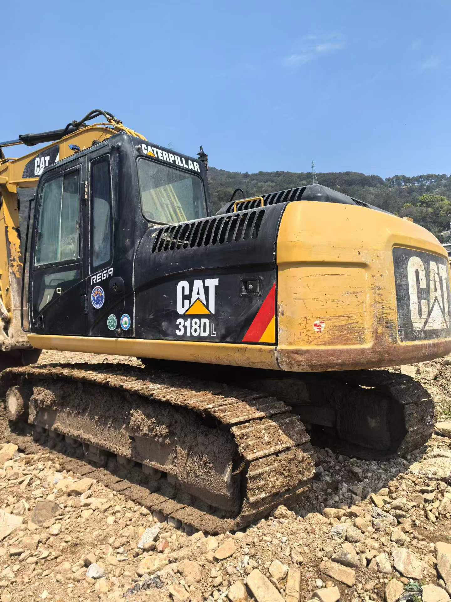 Buy Caterpillar M318 Used Excavator / 8