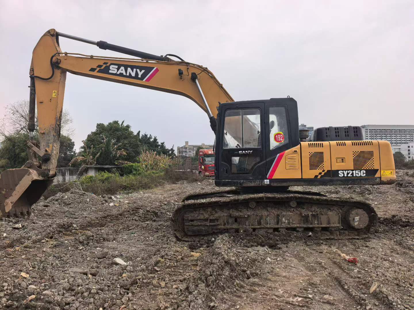 Buy Sany SY215C Used Excavator / 8