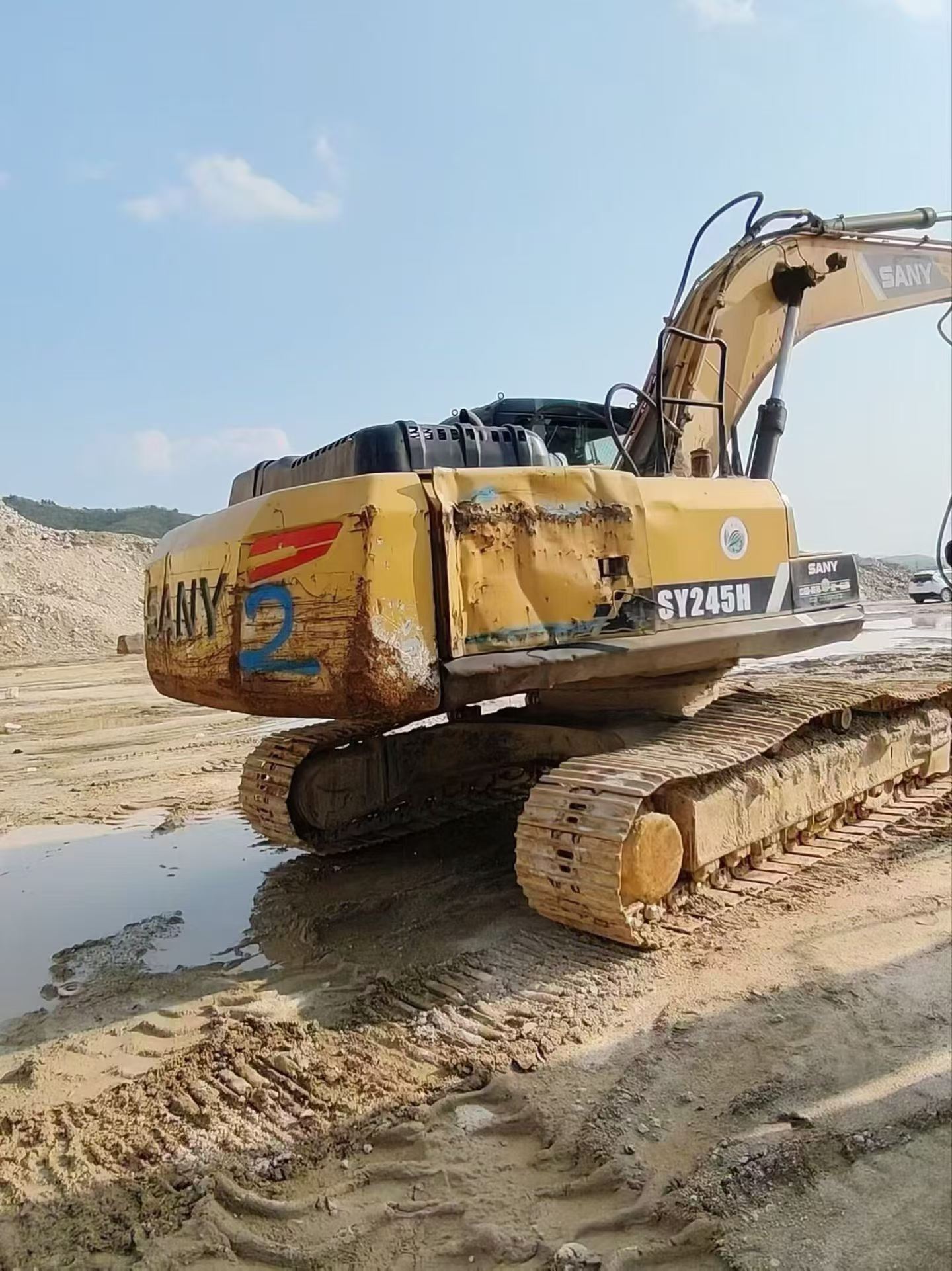 Buy Sany SY245H Used Excavator / 6