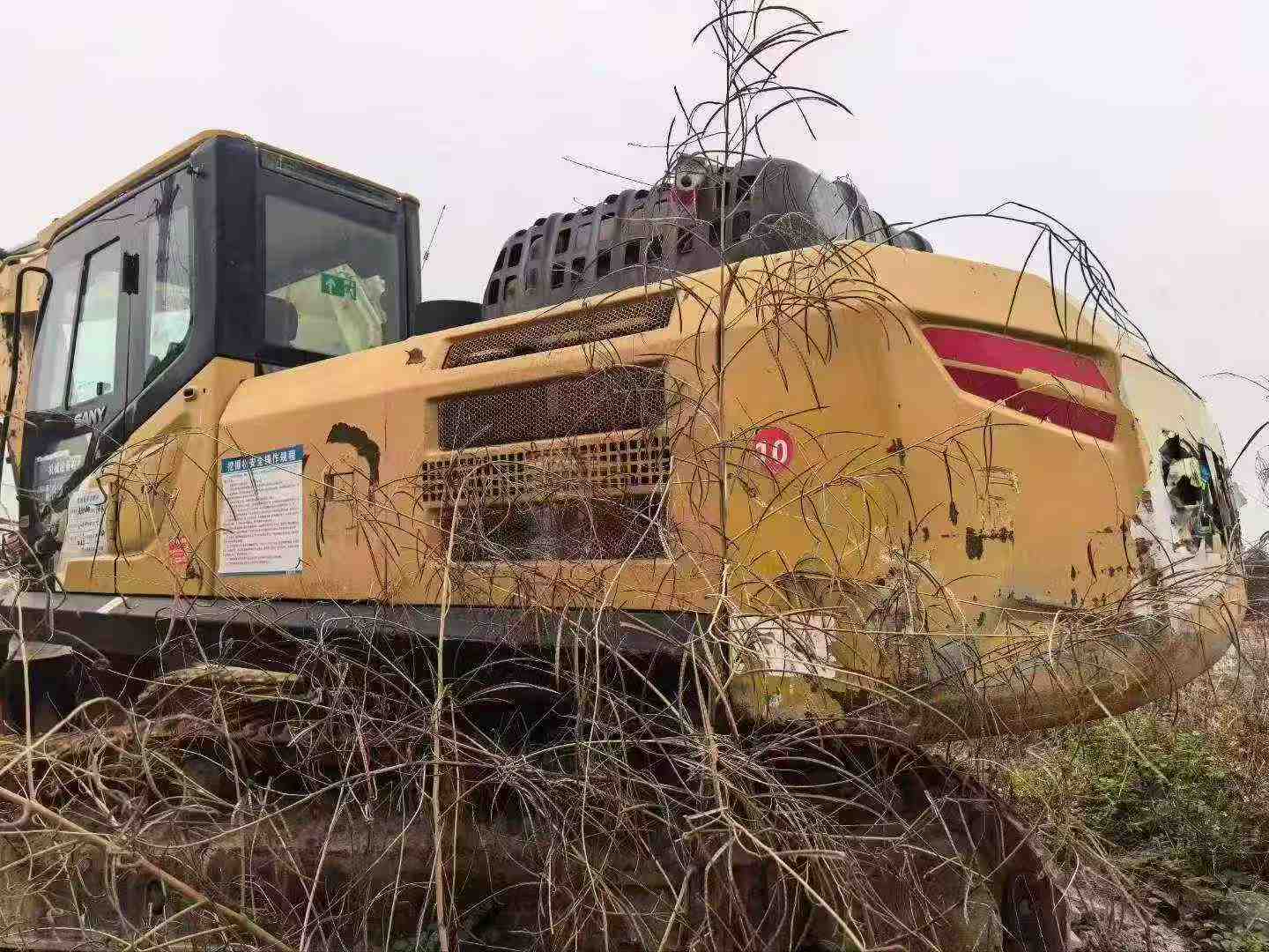 Buy Sany SY375H Used Excavator / 6