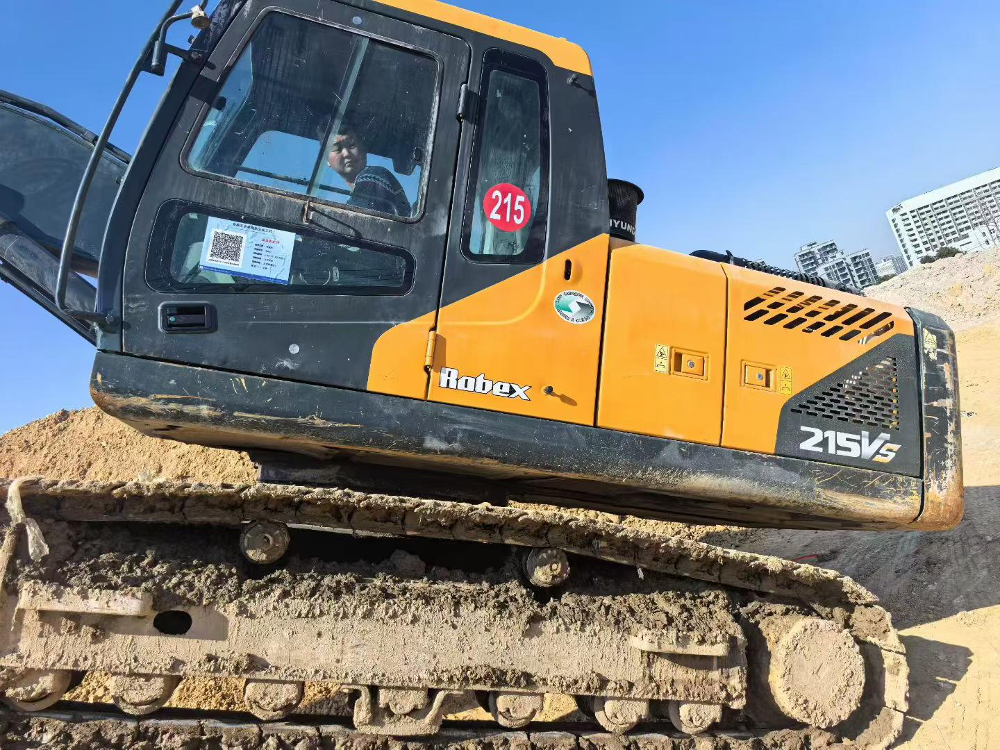 Buy Hyundai R215-7 Used Excavator / 3