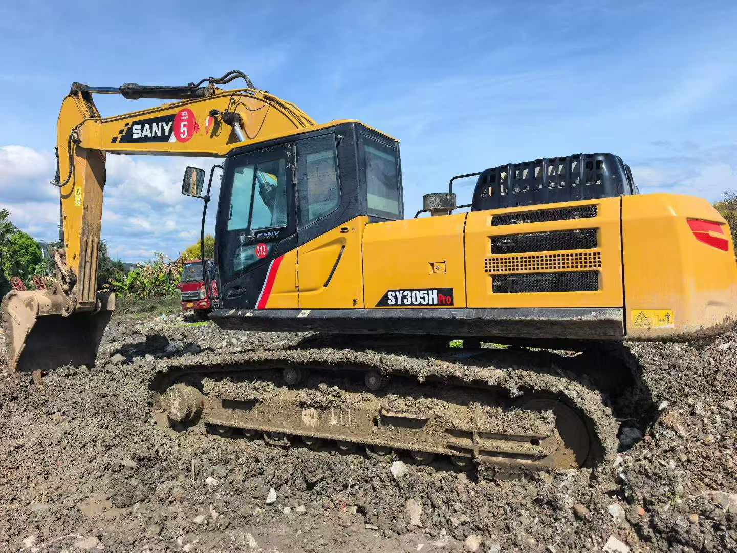 Buy Sany SY305C Used Excavator / 4