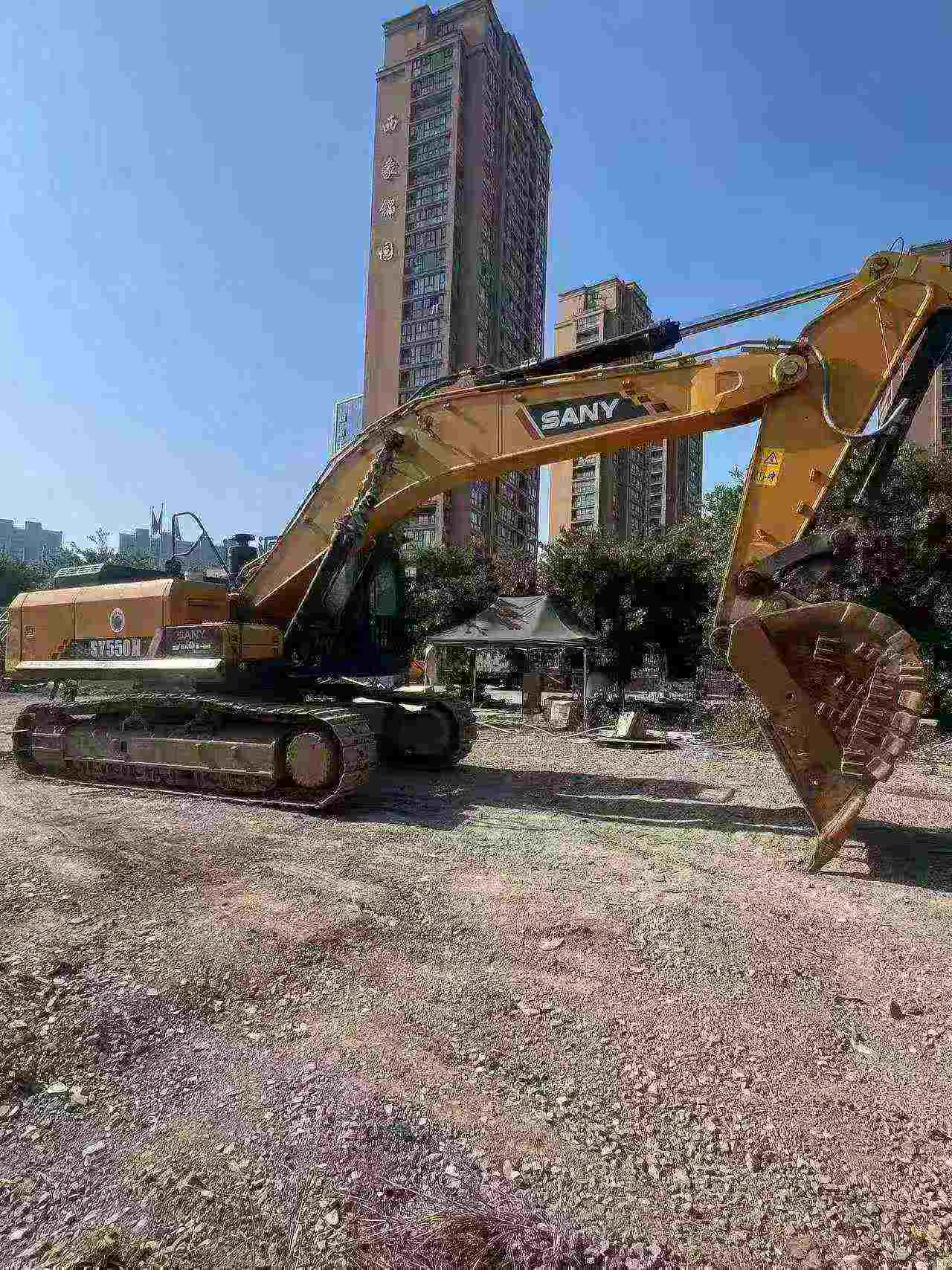 Buy Sany SY550H Used Excavator / 4