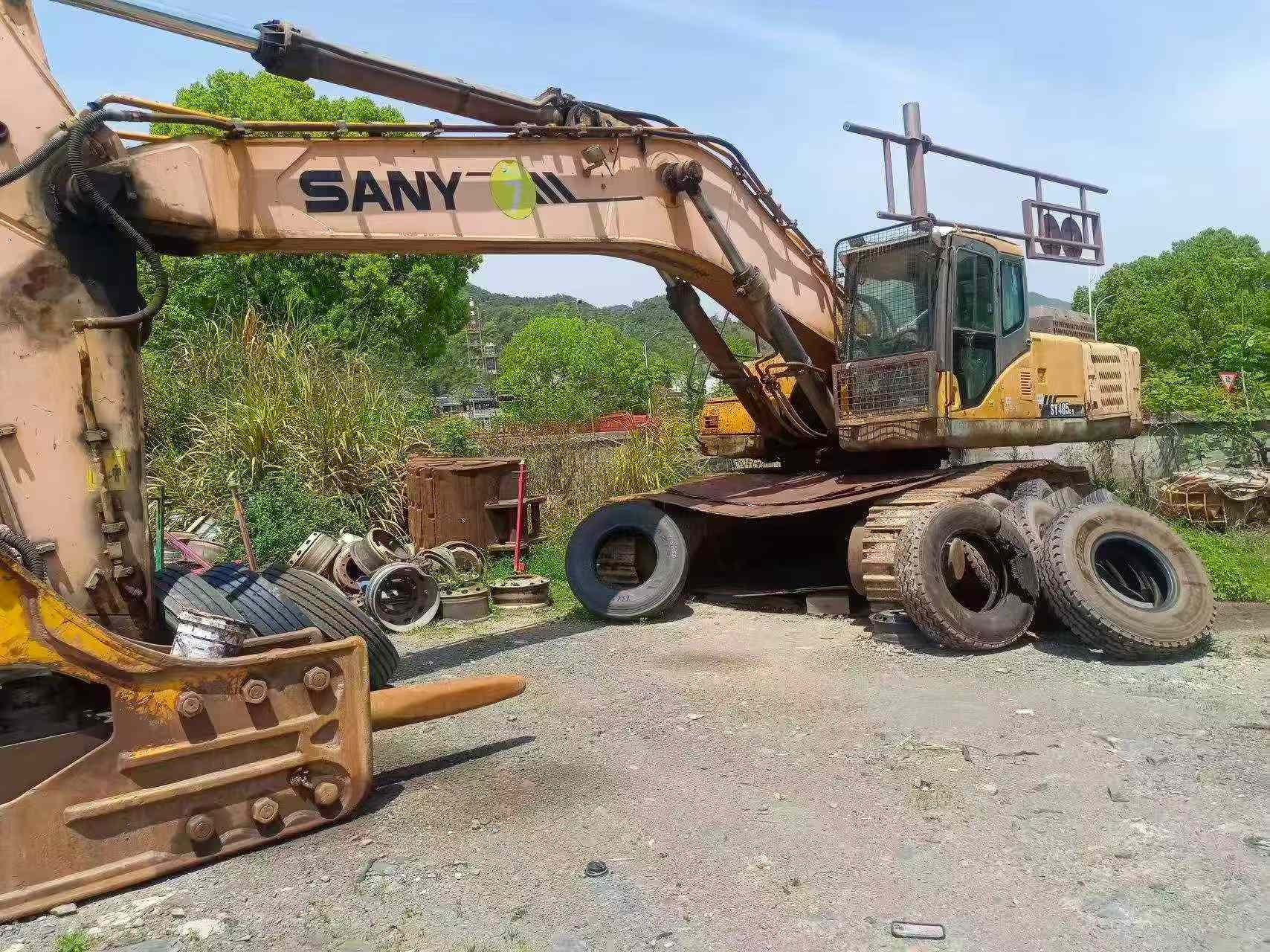 Buy Sany SY465C Used Excavator / 3
