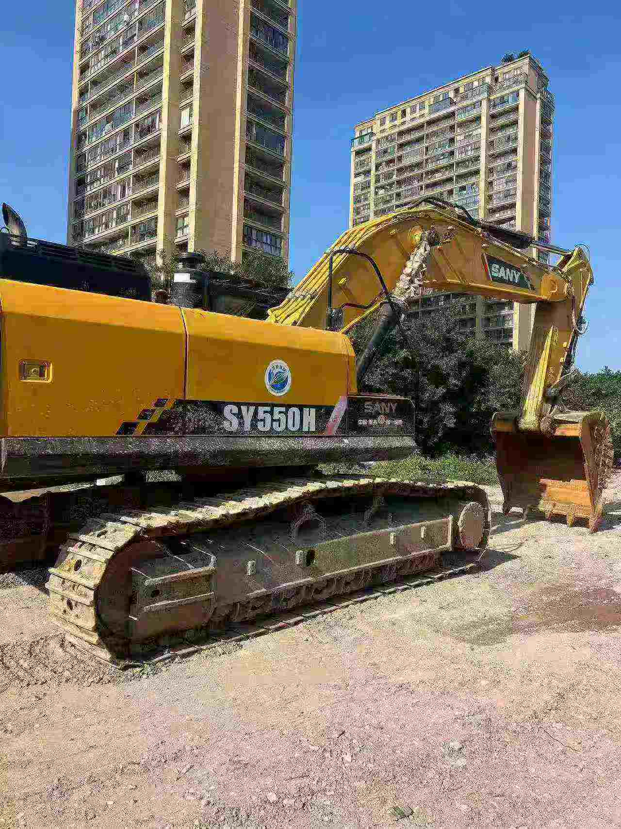 Buy Sany SY550H Used Excavator / 2