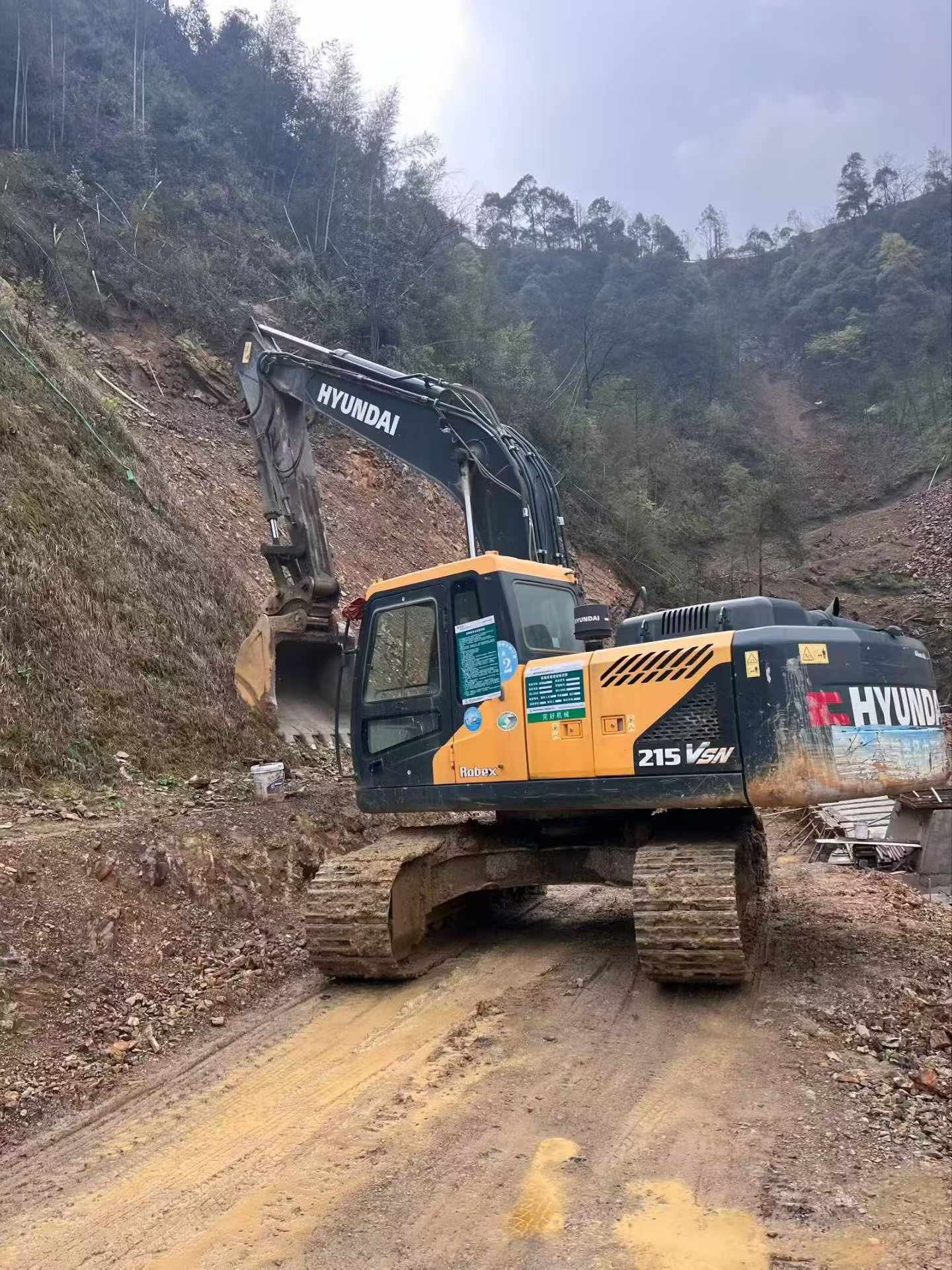 Buy Hyundai R215-7 Used Excavator / 2