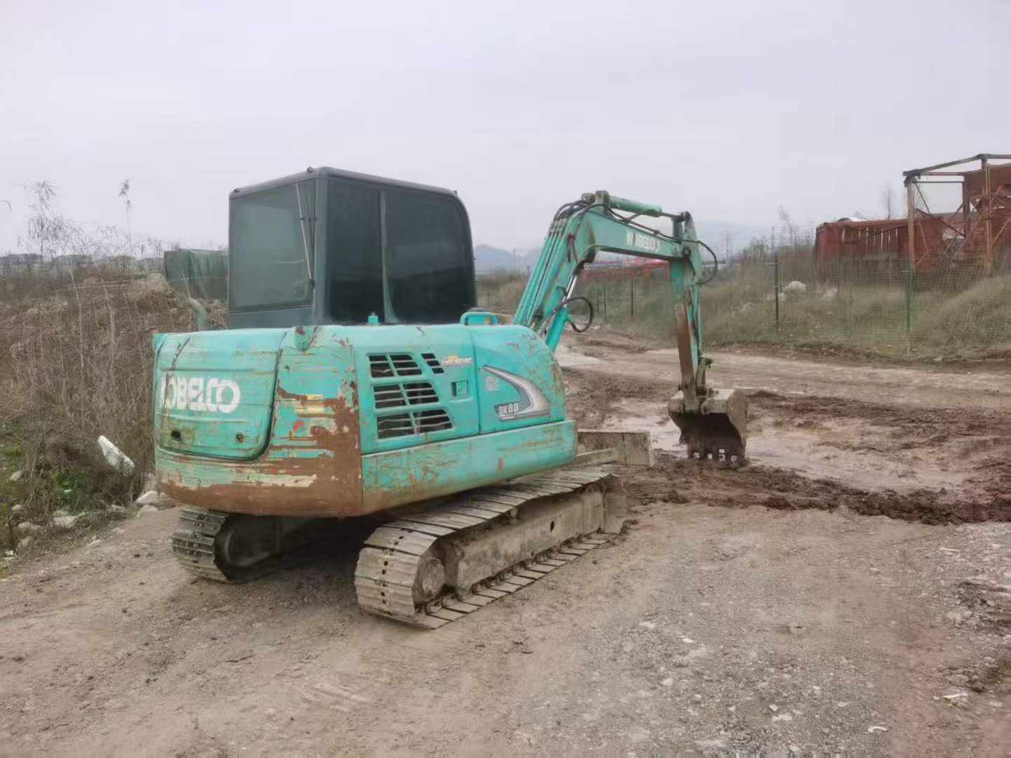 Buy Kobelco SK60-8 Used Excavator / 4