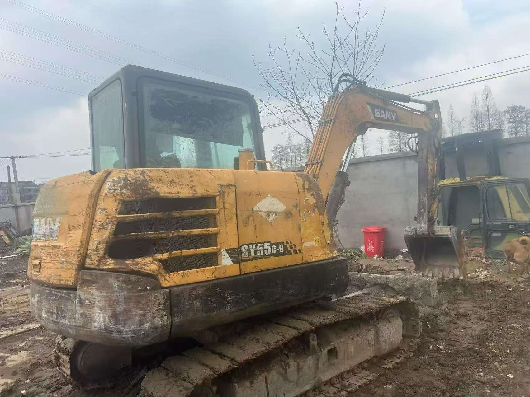 Buy Sany SY55 Used Excavator / 2