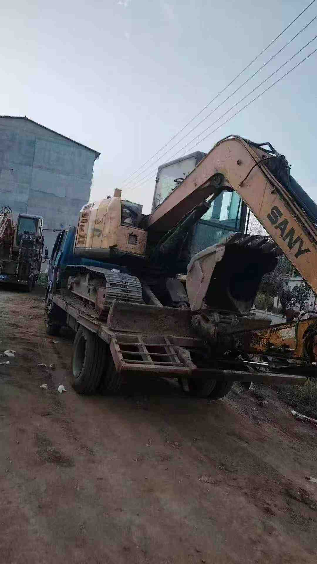 Buy Sany SY75 Used Excavator / 5