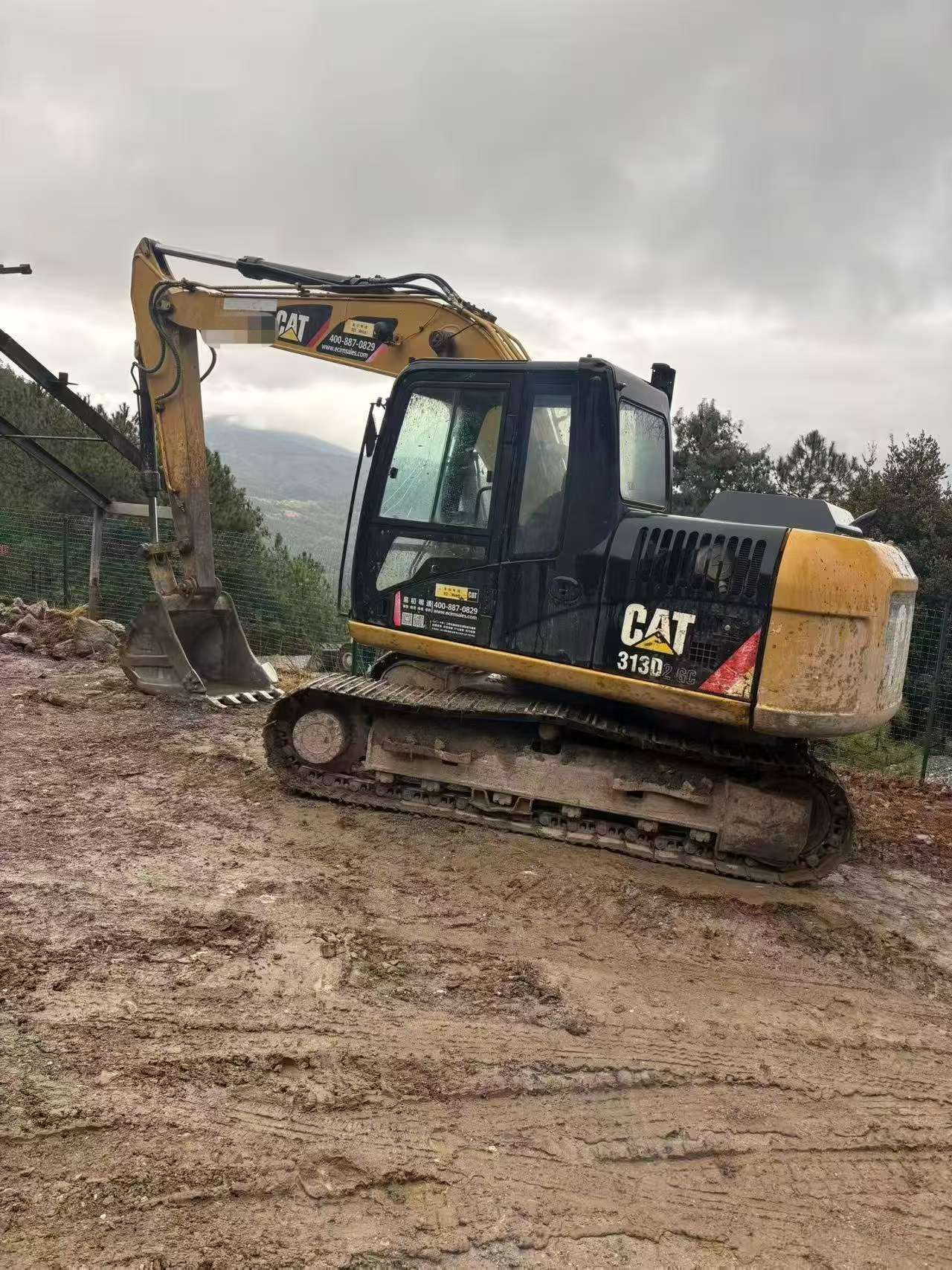 Buy Caterpillar 313D Used Excavator / 2