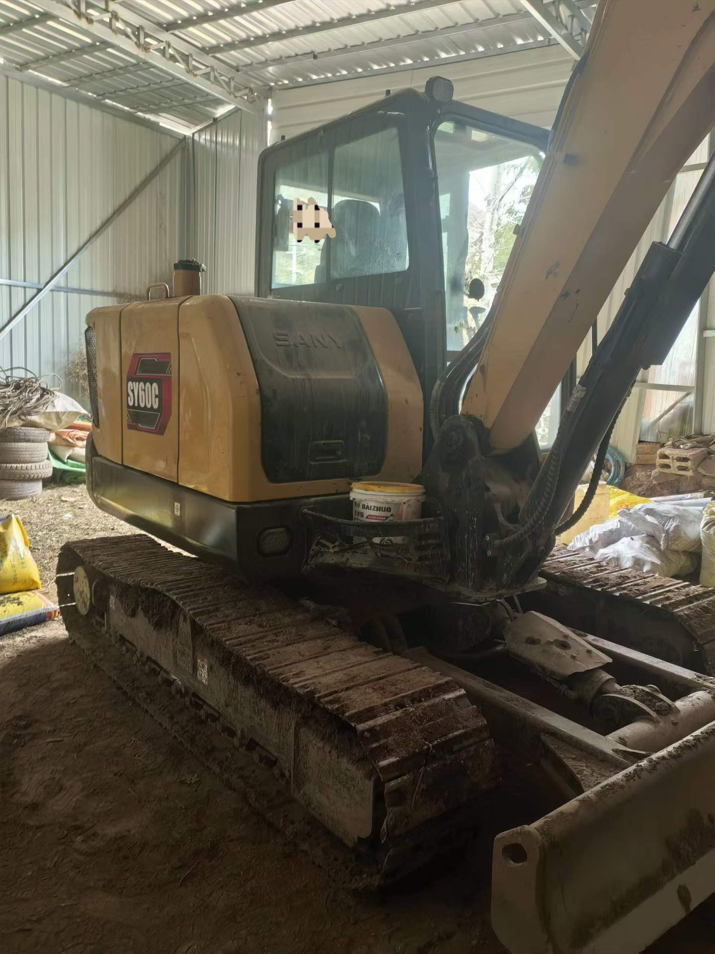 Buy Sany SY60 Used Excavator / 4