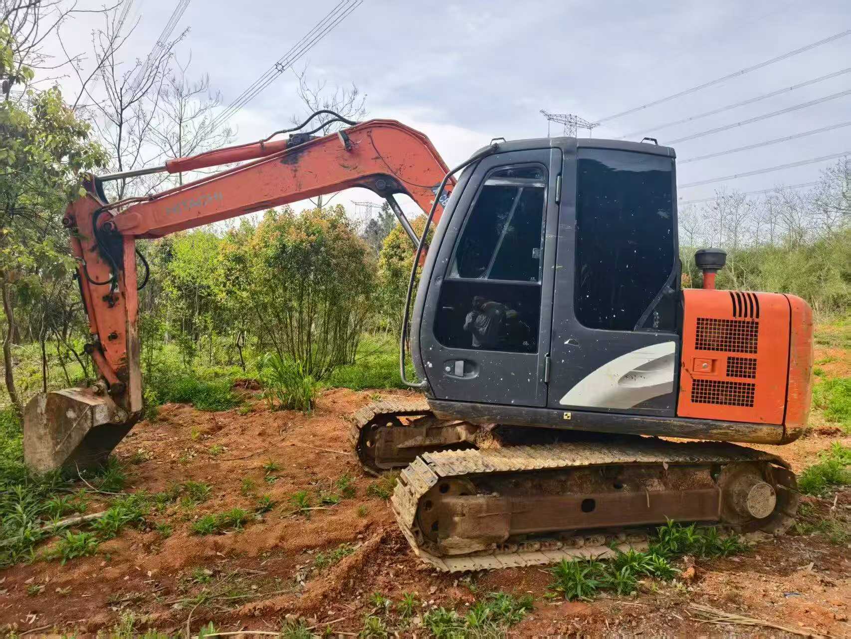 Buy Hitachi ZX70-5A Used Excavator / 6