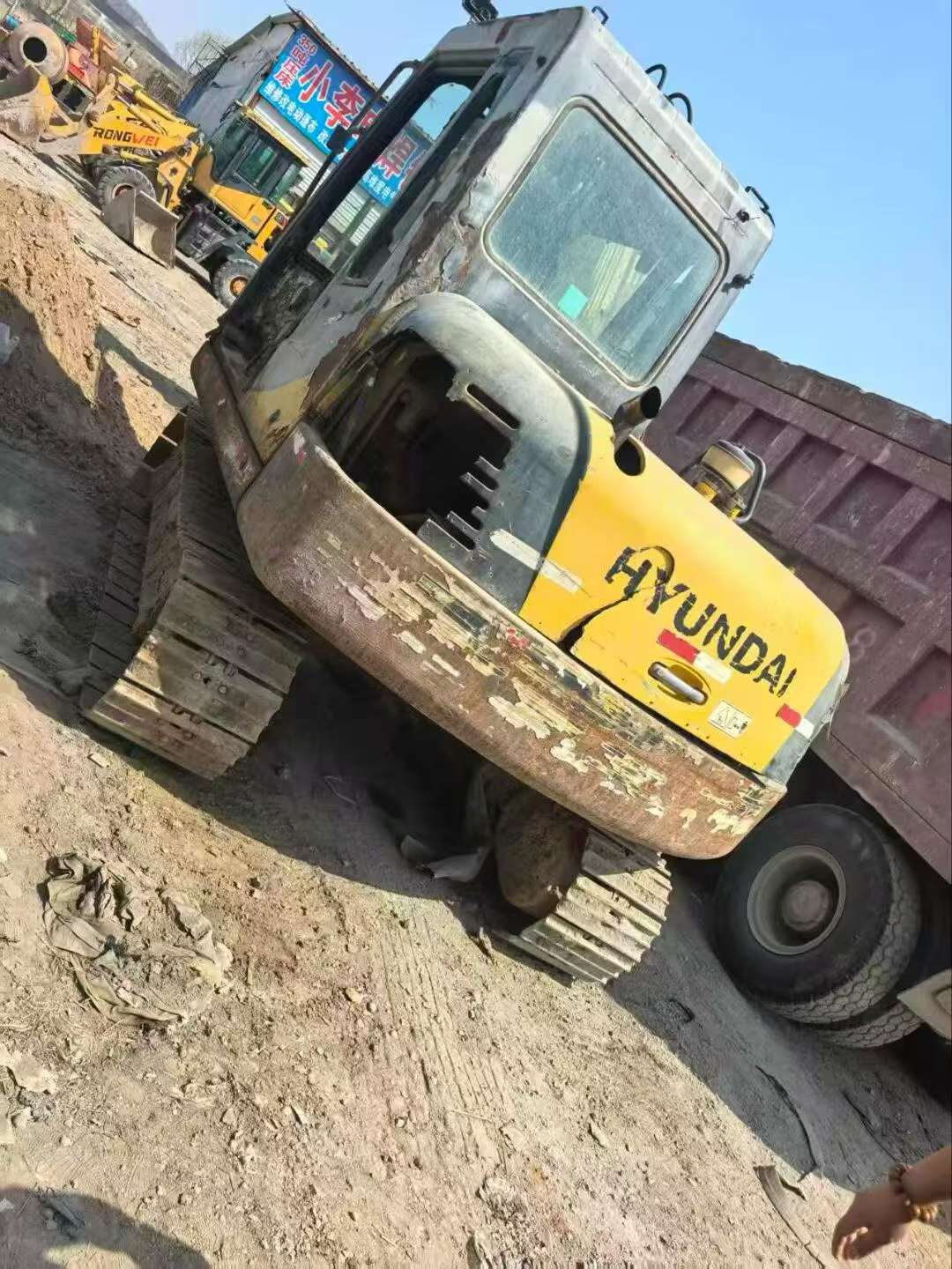 Buy Hyundai R80-7 Used Excavator / 9