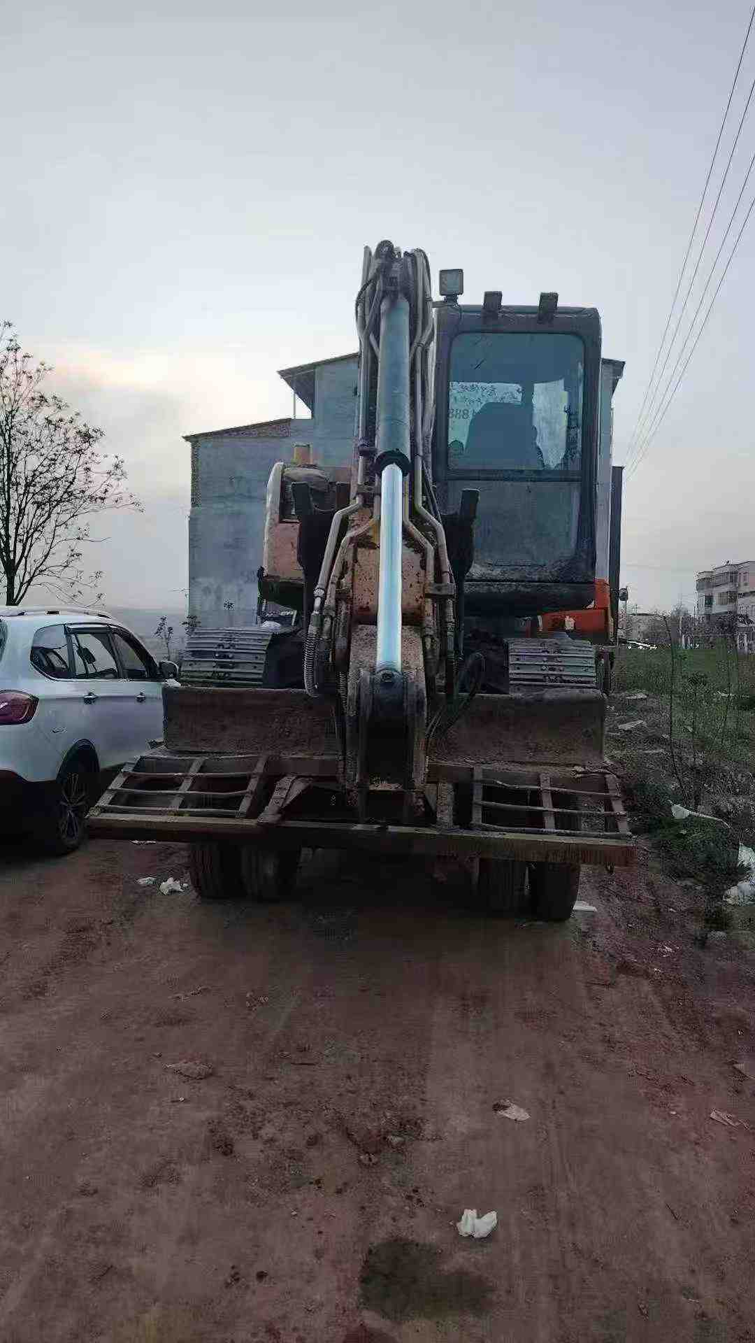 Buy Sany SY75 Used Excavator / 4