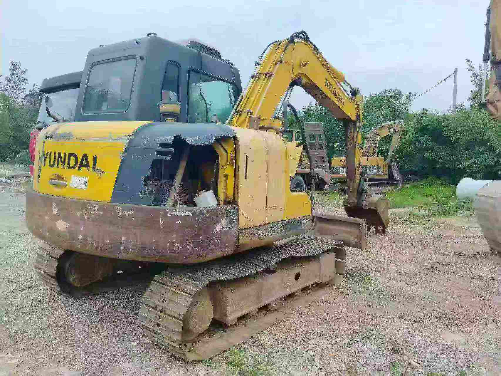 Buy Hyundai R80G Used Excavator / 3