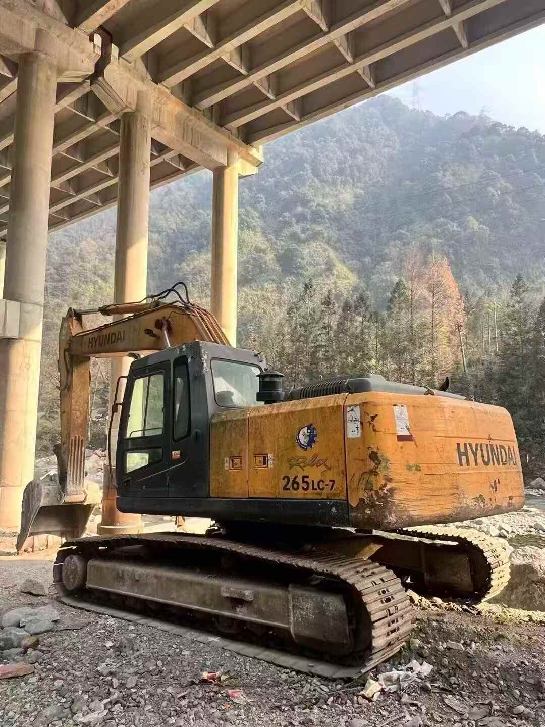 Buy Hyundai R265LC-7 Used Excavator / 3