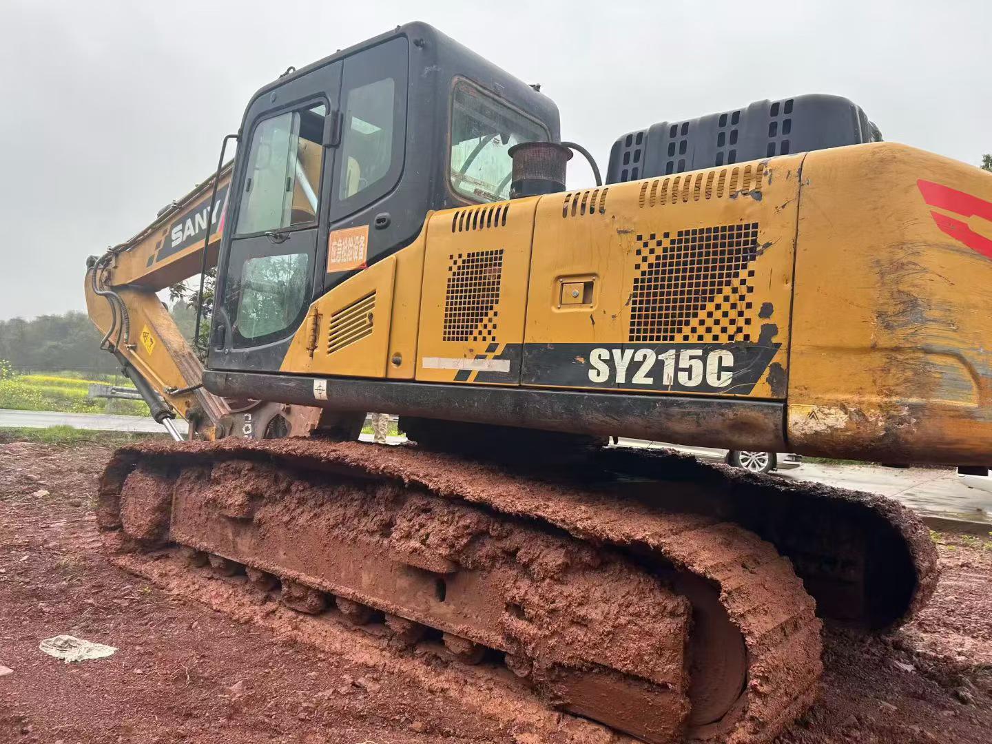 Buy Sany SY215C-8 Used Excavator / 3