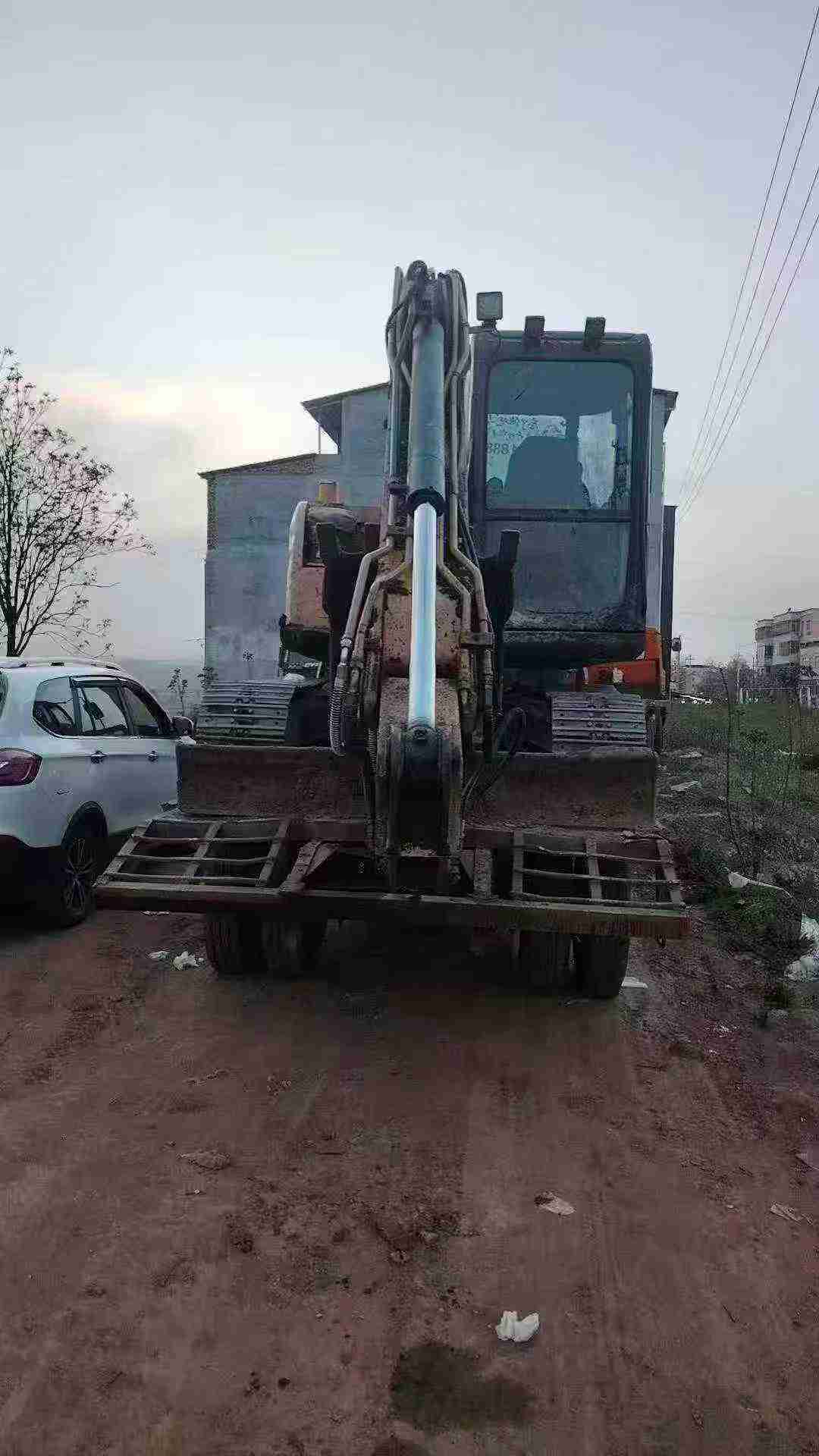 Buy Sany SY75 Used Excavator / 4