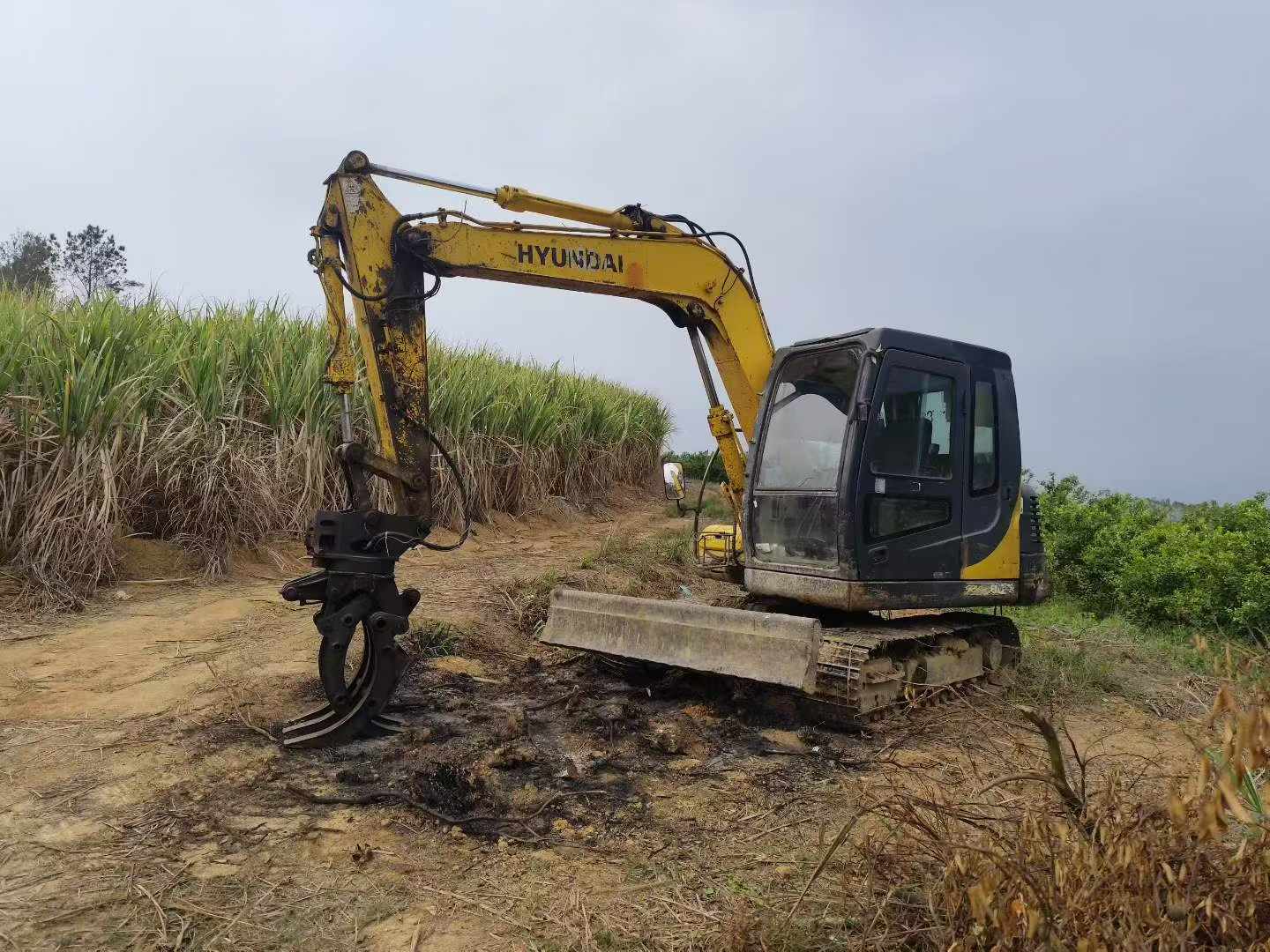 Buy Hyundai R80G Used Excavator / 3