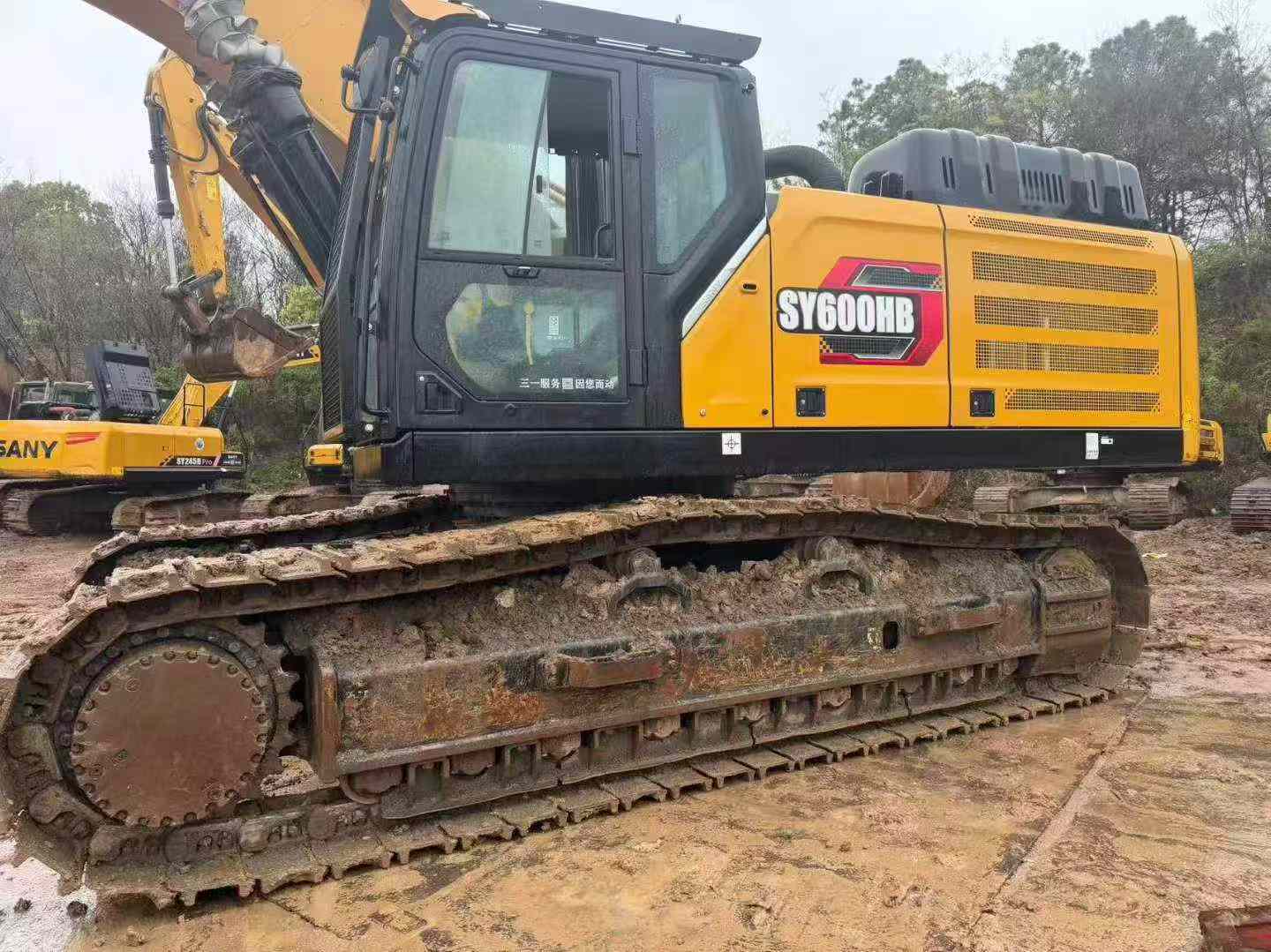 Buy Sany SY600HB Used Excavator / 8
