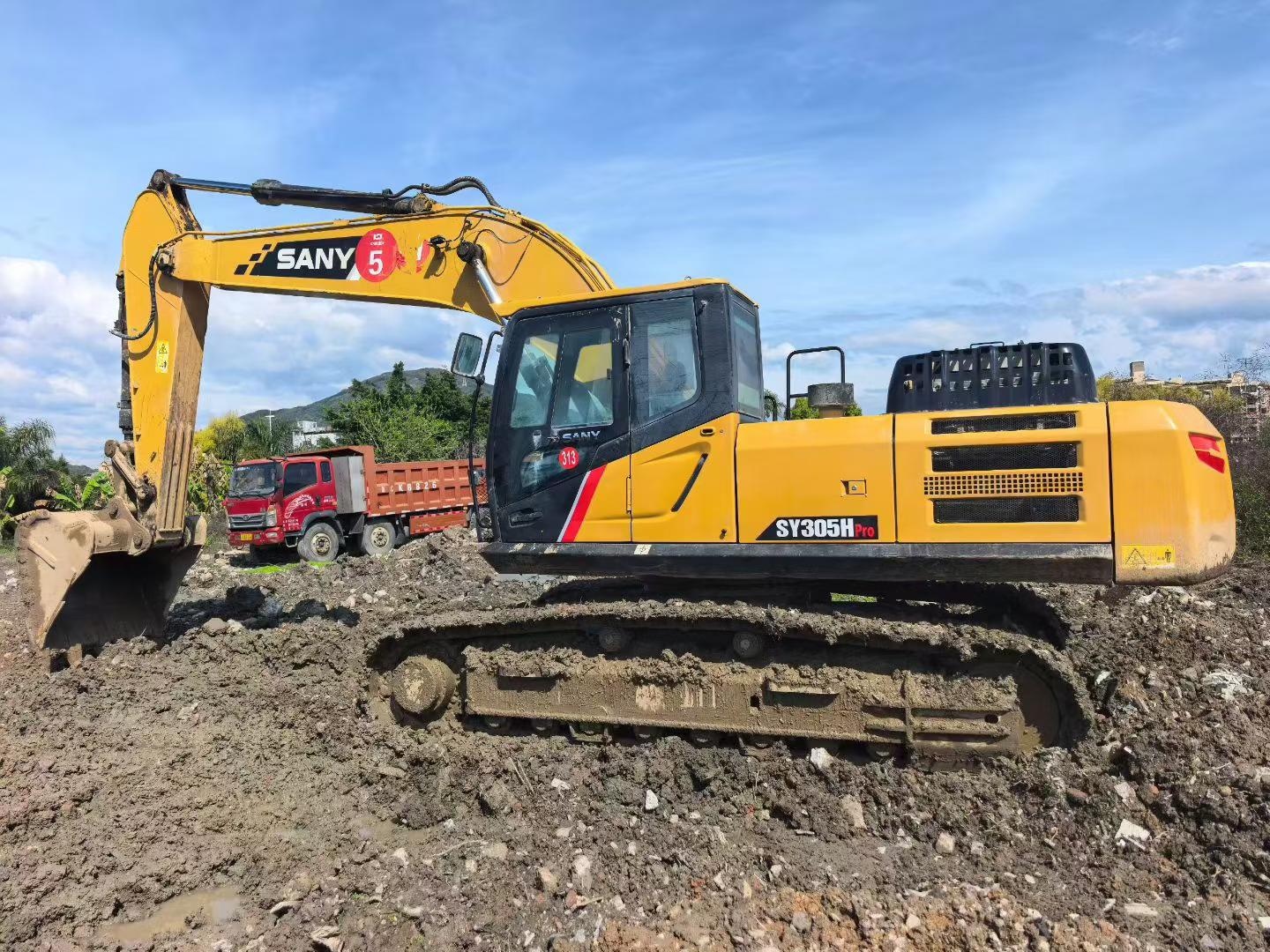 Buy Sany SY305C Used Excavator / 4